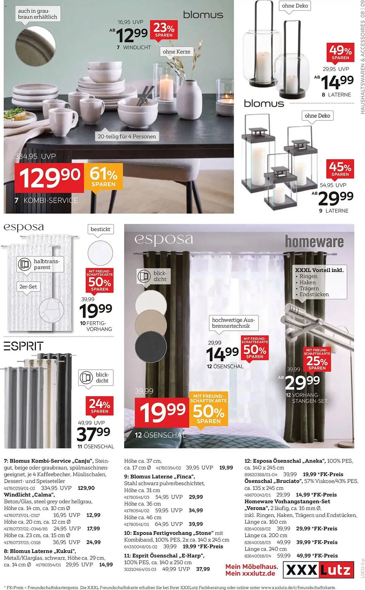 XXXLutz Prospekt von 26. Oktober bis 9. November 2025 - Prospekt seite 9