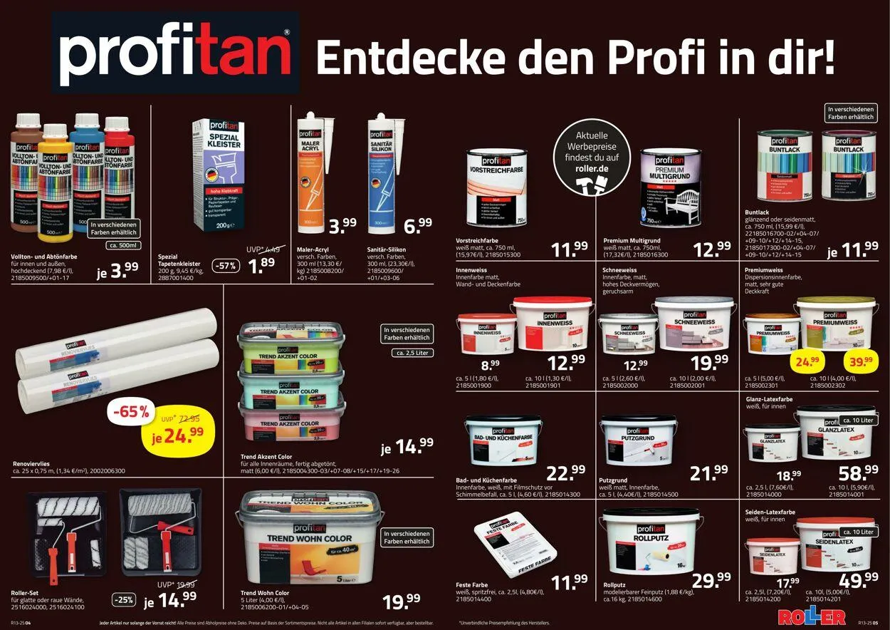 Roller Aktueller Prospekt von 13. April bis 27. April 2025 - Prospekt seite 3