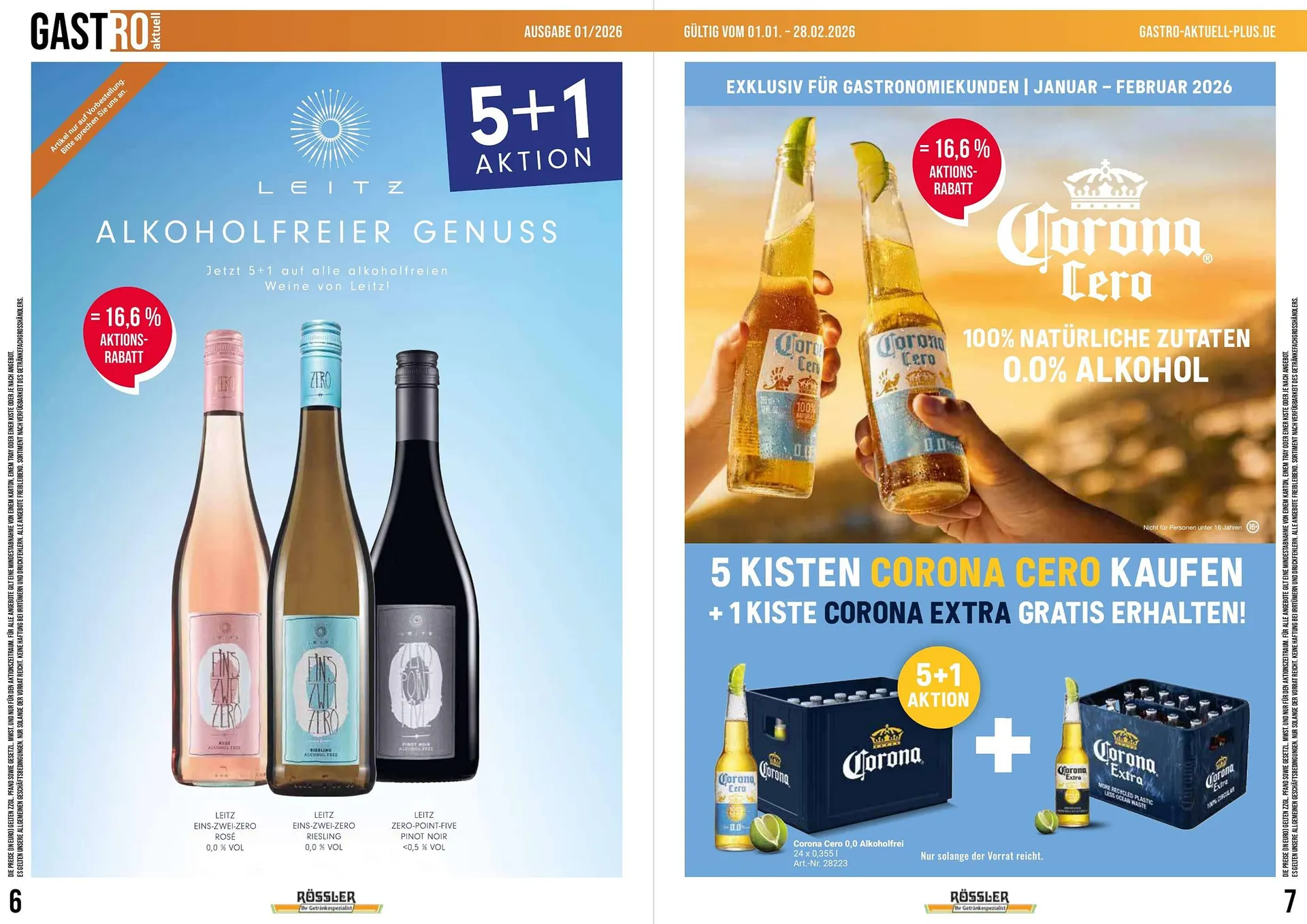 Getränke Rössler Prospekt von 8. Januar bis 28. Februar 2026 - Prospekt seite 4