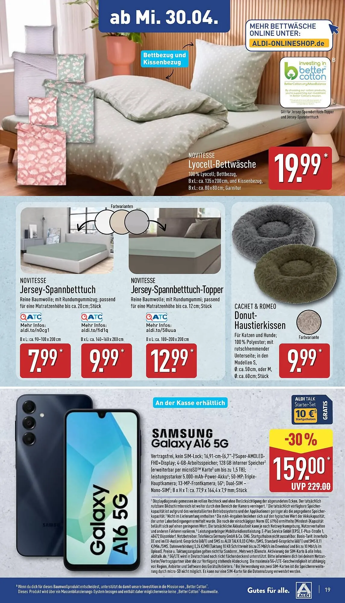 Aldi Nord Prospekt von 28. April bis 3. Mai 2025 - Prospekt seite 19