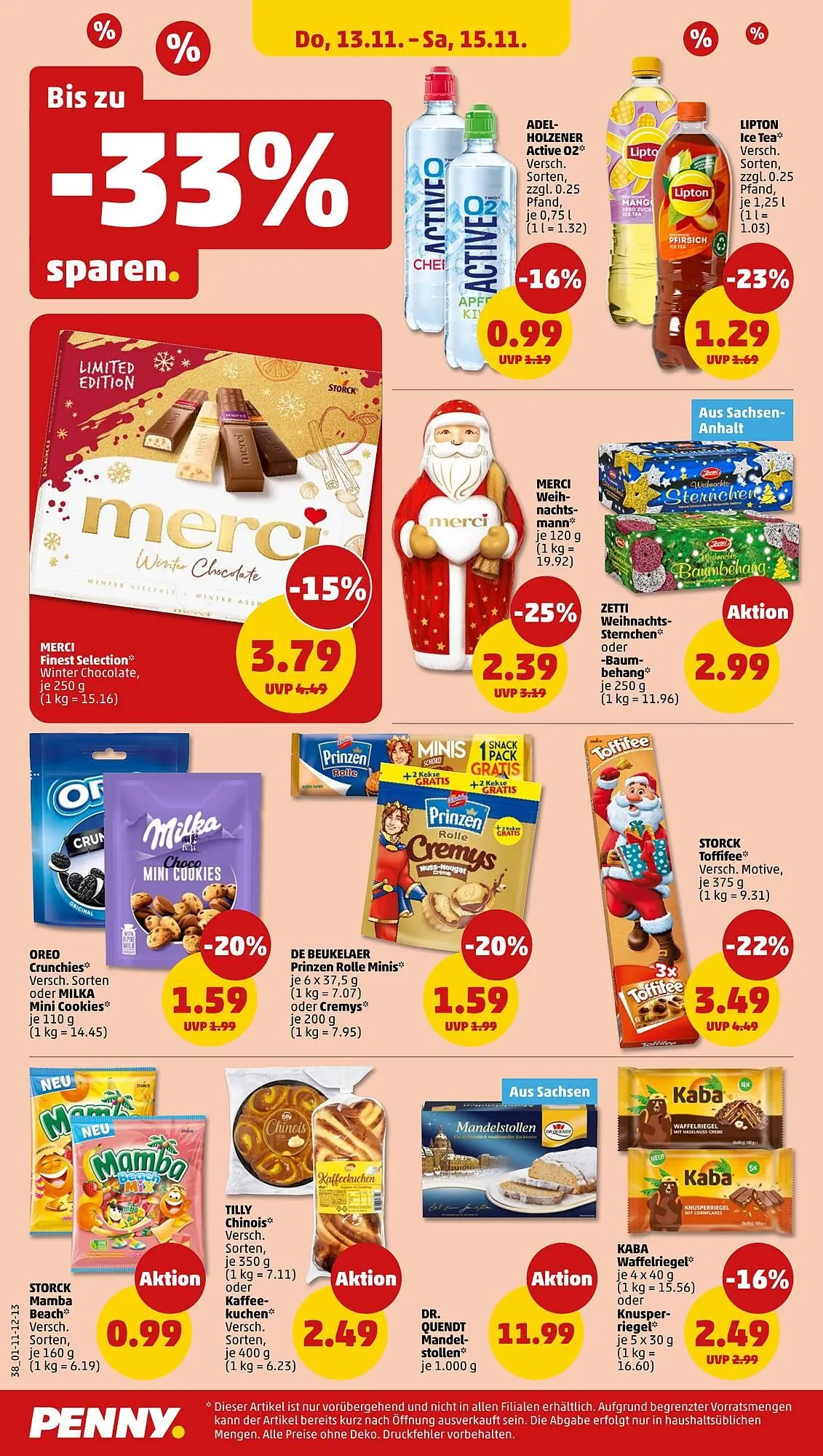 PENNY Prospekt von 10. November bis 15. November 2025 - Prospekt seite 38