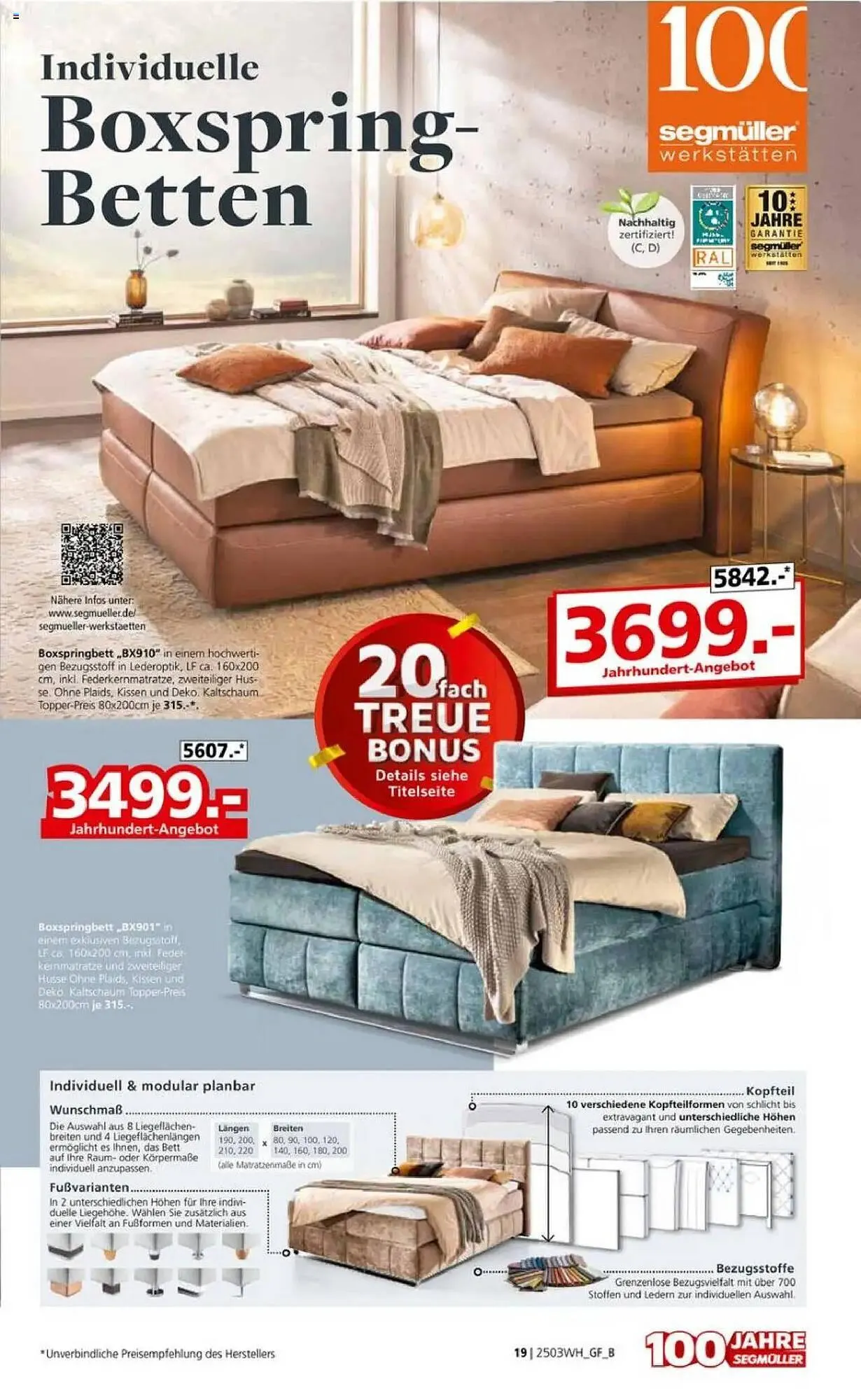 Segmüller Prospekt von 30. März bis 6. April 2025 - Prospekt seite 19