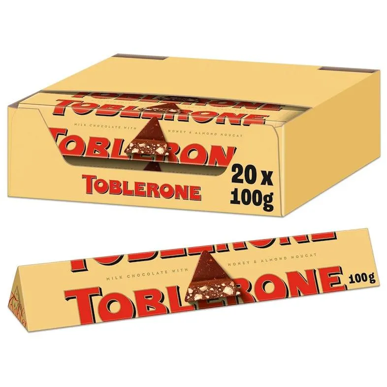Toblerone Schweizer Milchschokolade (100 g)