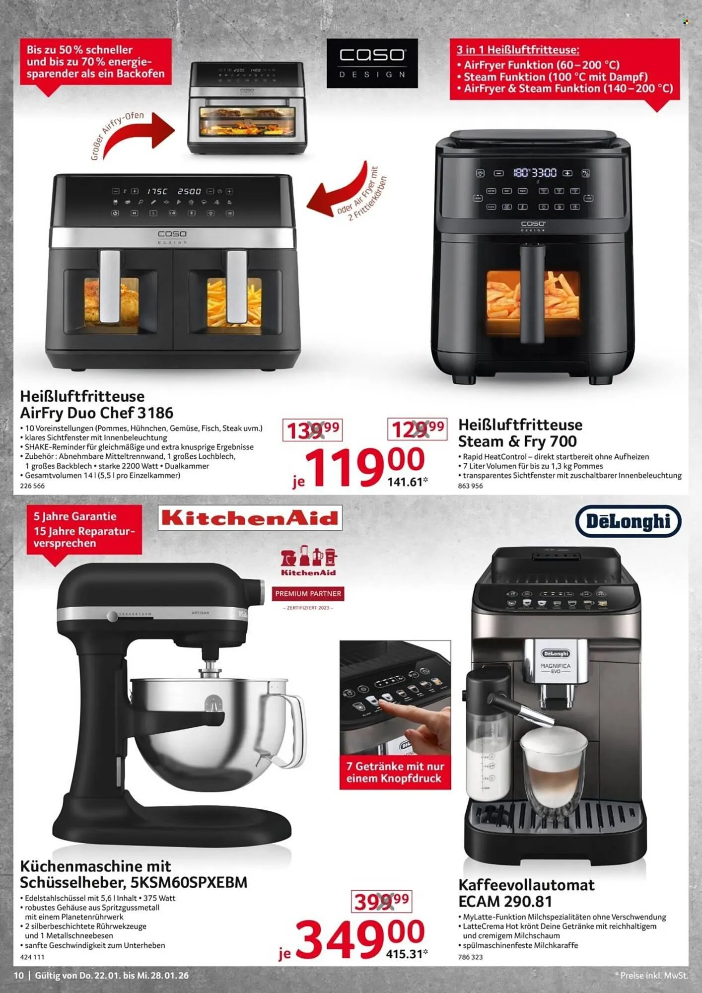 Selgros Prospekt von 22. Januar bis 28. Januar 2026 - Prospekt seite 10