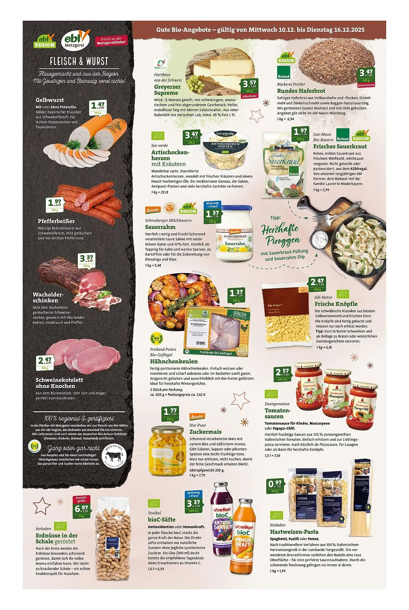 Ebl Naturkost Prospekt von 10. Dezember bis 16. Dezember 2025 - Prospekt seite 2