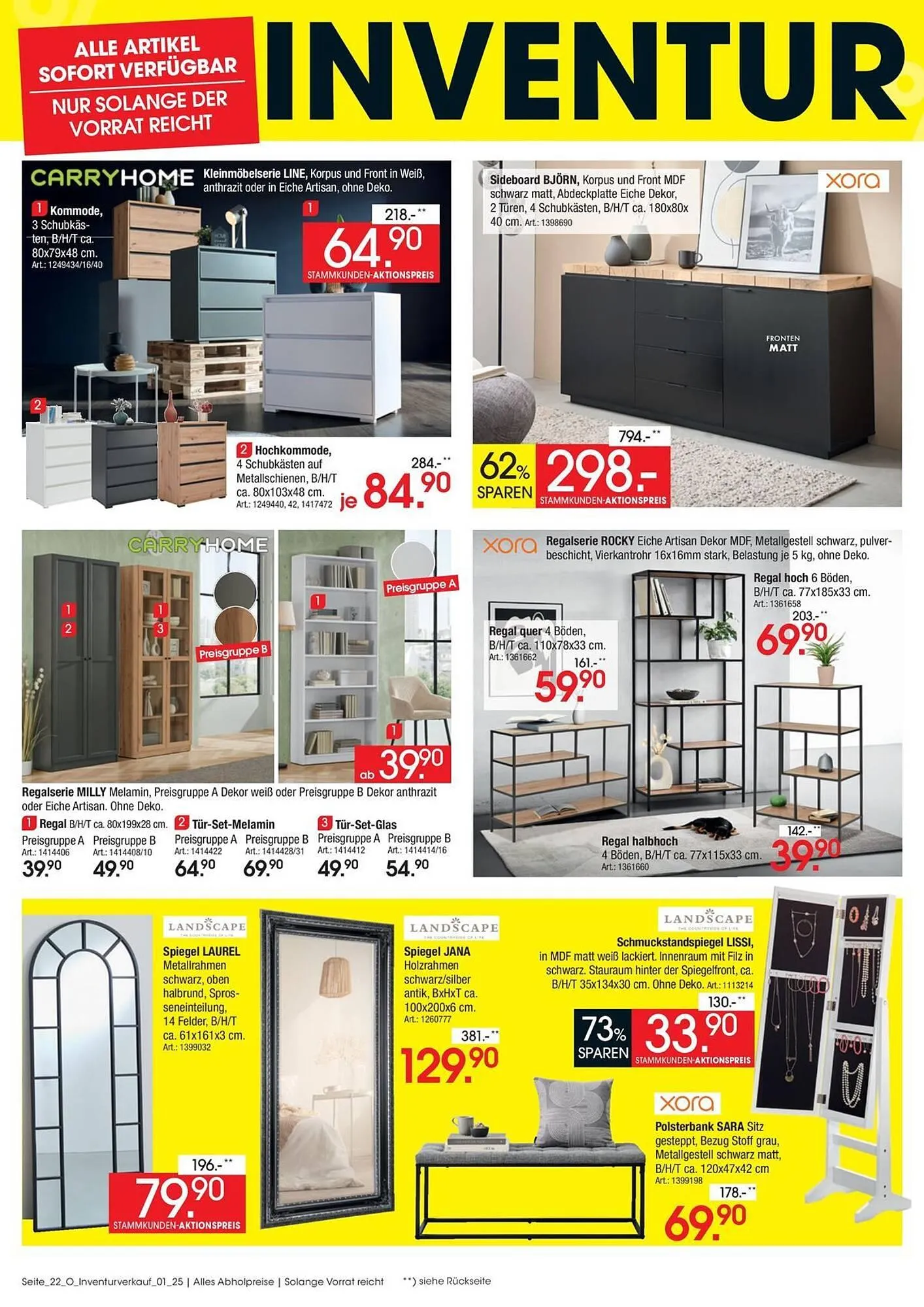 Zurbrüggen Prospekt von 31. Mai bis 6. Juni 2025 - Prospekt seite 22