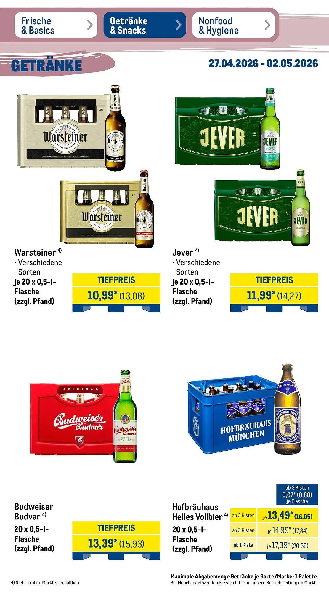 METRO Prospekt von 26. April bis 2. Mai 2026 - Prospekt seite 31