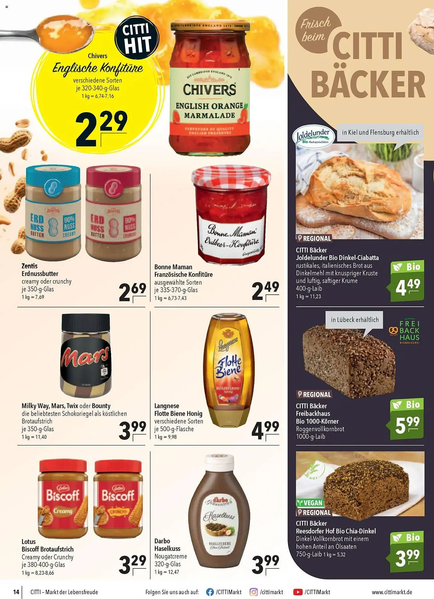 CITTI Markt Prospekt von 25. Februar bis 3. März 2026 - Prospekt seite 14