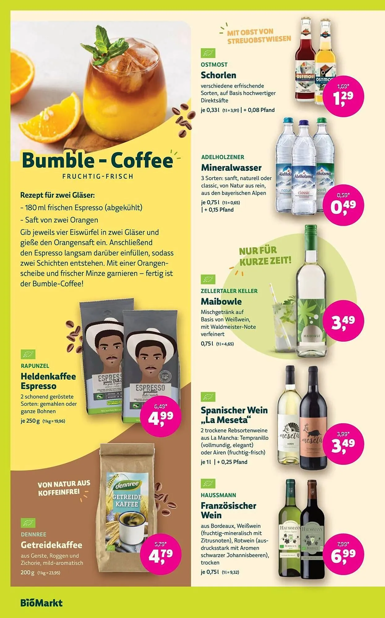 Aleco Biomarkt Prospekt von 23. April bis 6. Mai 2025 - Prospekt seite 10