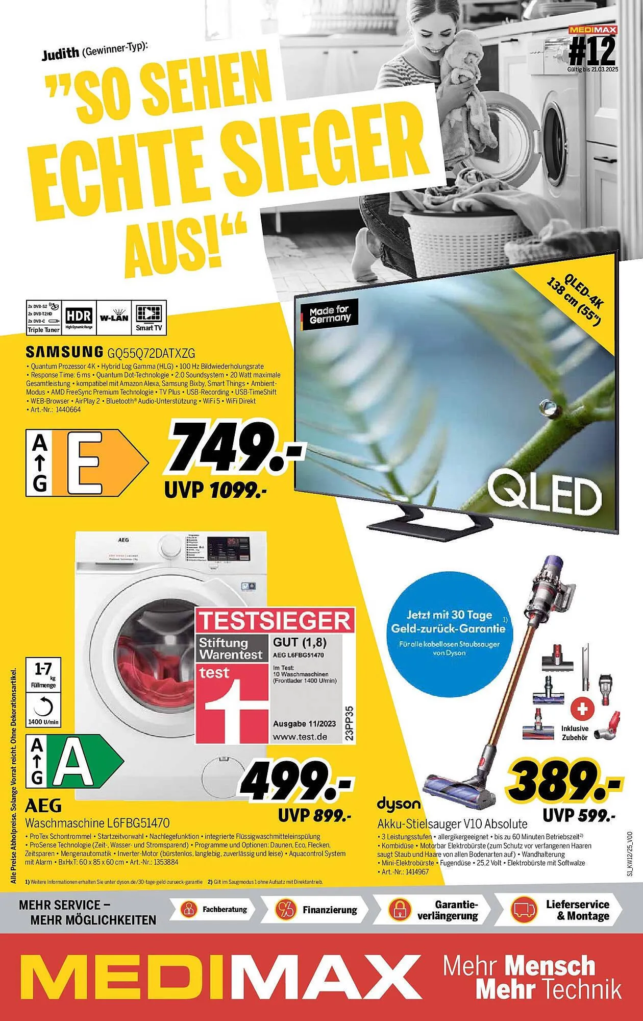MEDIMAX Prospekt von 15. März bis 21. März 2025 - Prospekt seite 1
