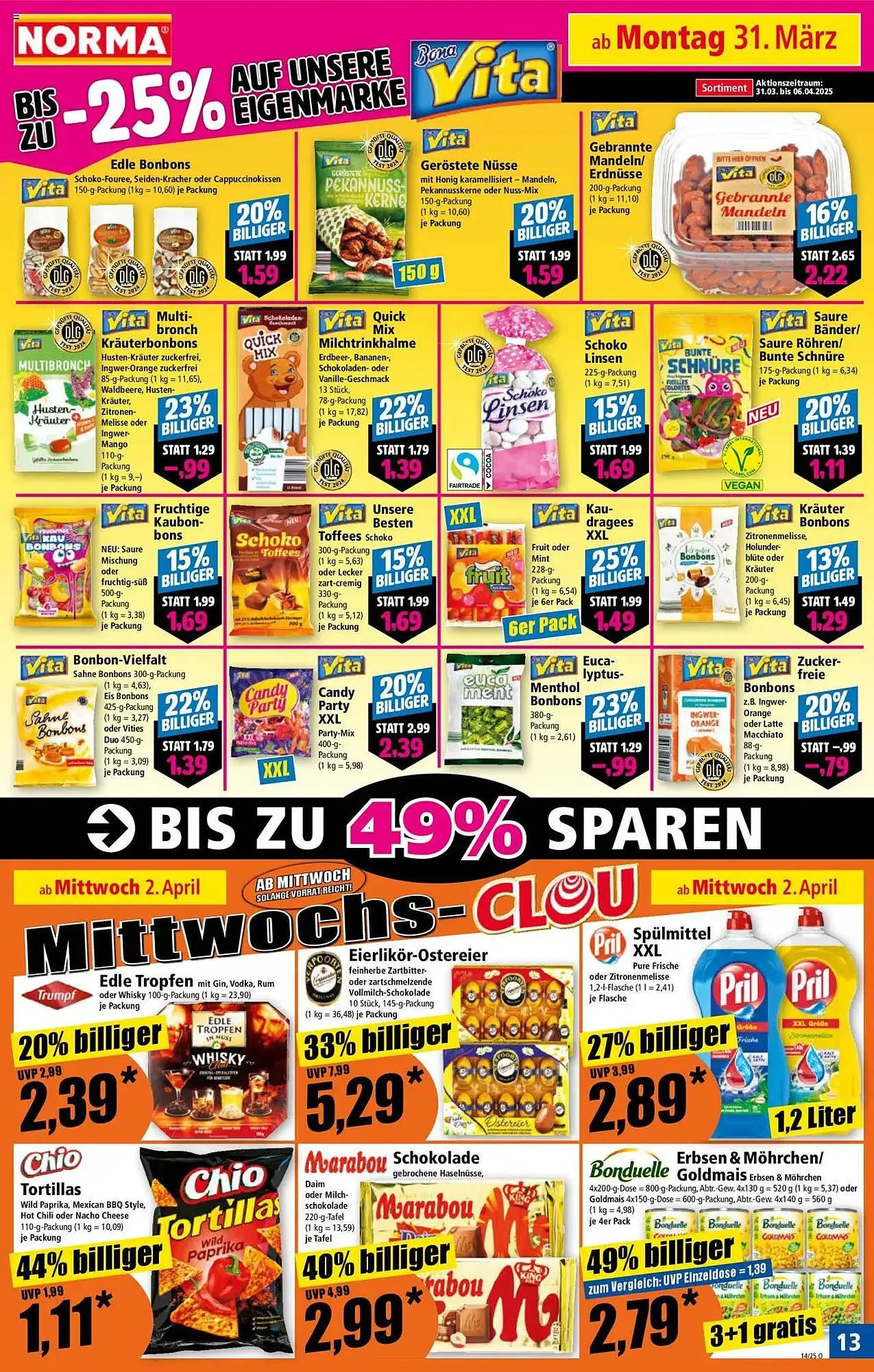 Norma Prospekt von 31. März bis 6. April 2025 - Prospekt seite 13