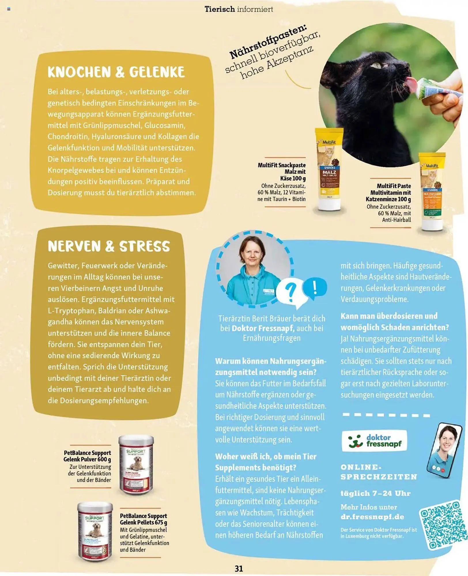 Fressnapf Magazin von 1. September bis 31. Oktober 2025 - Prospekt seite 31