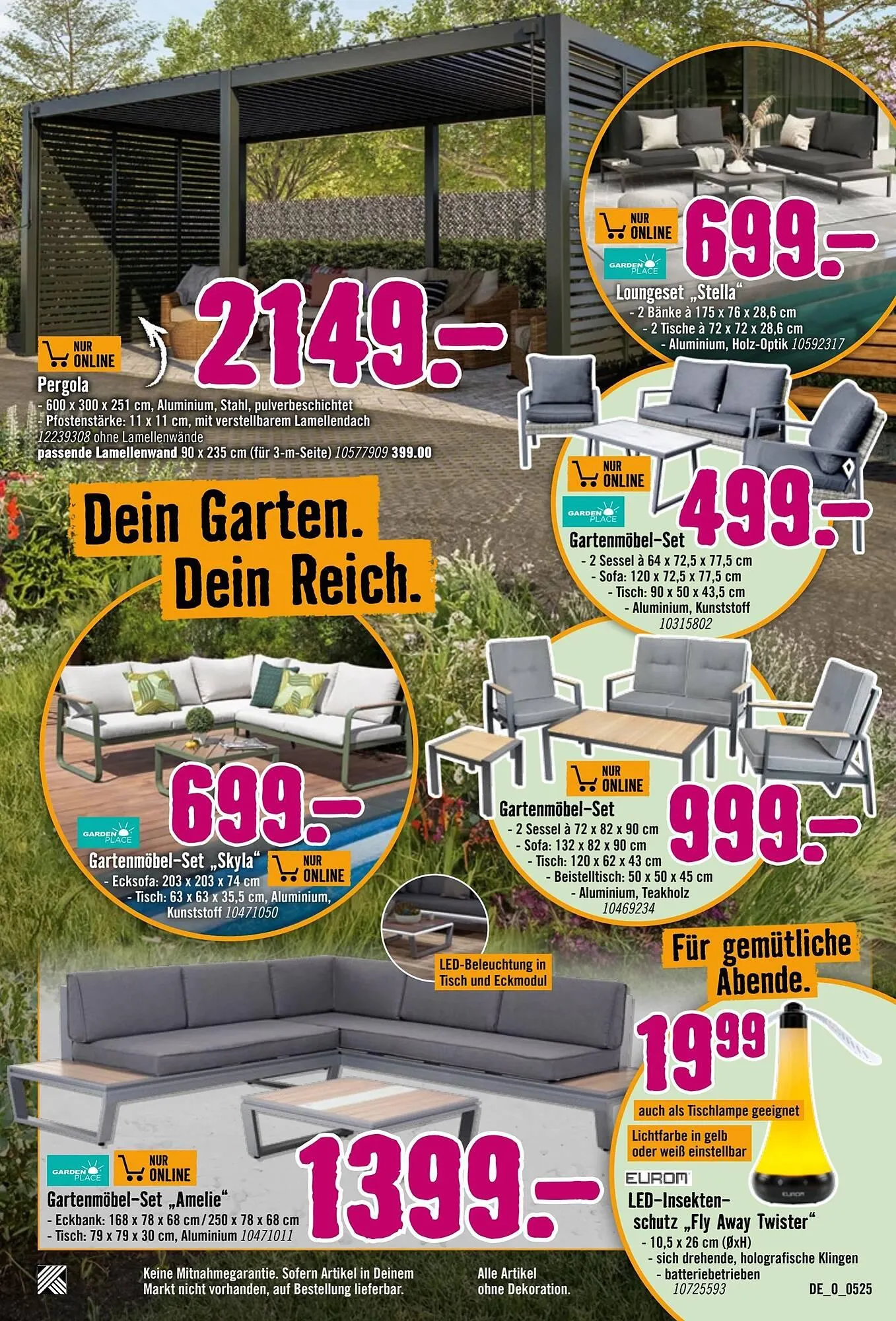 Hornbach Prospekt von 7. Mai bis 7. Juni 2025 - Prospekt seite 4