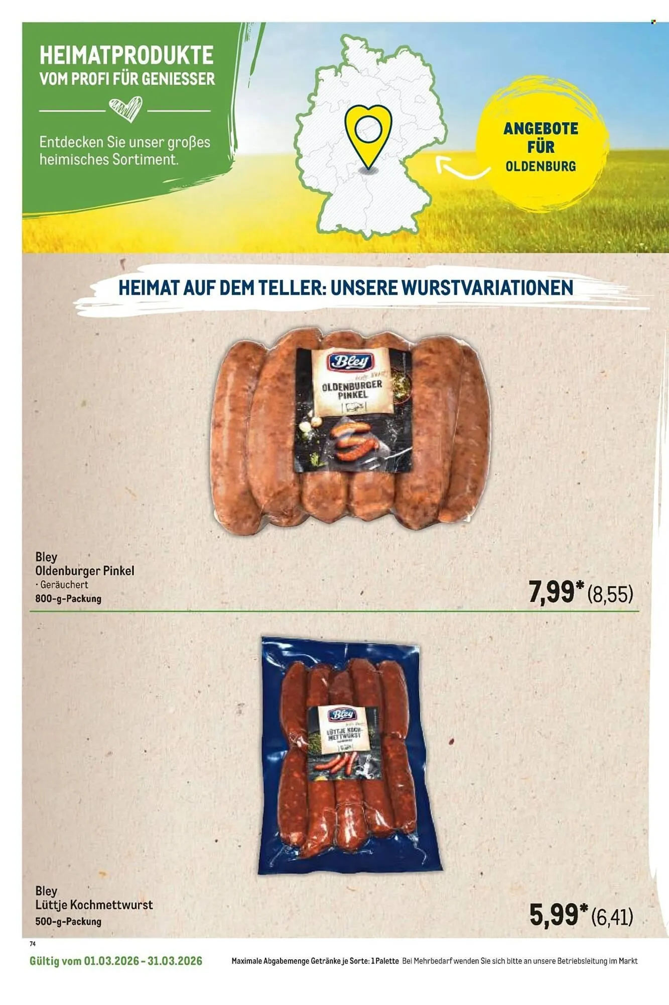 METRO Prospekt von 1. März bis 31. März 2026 - Prospekt seite 42