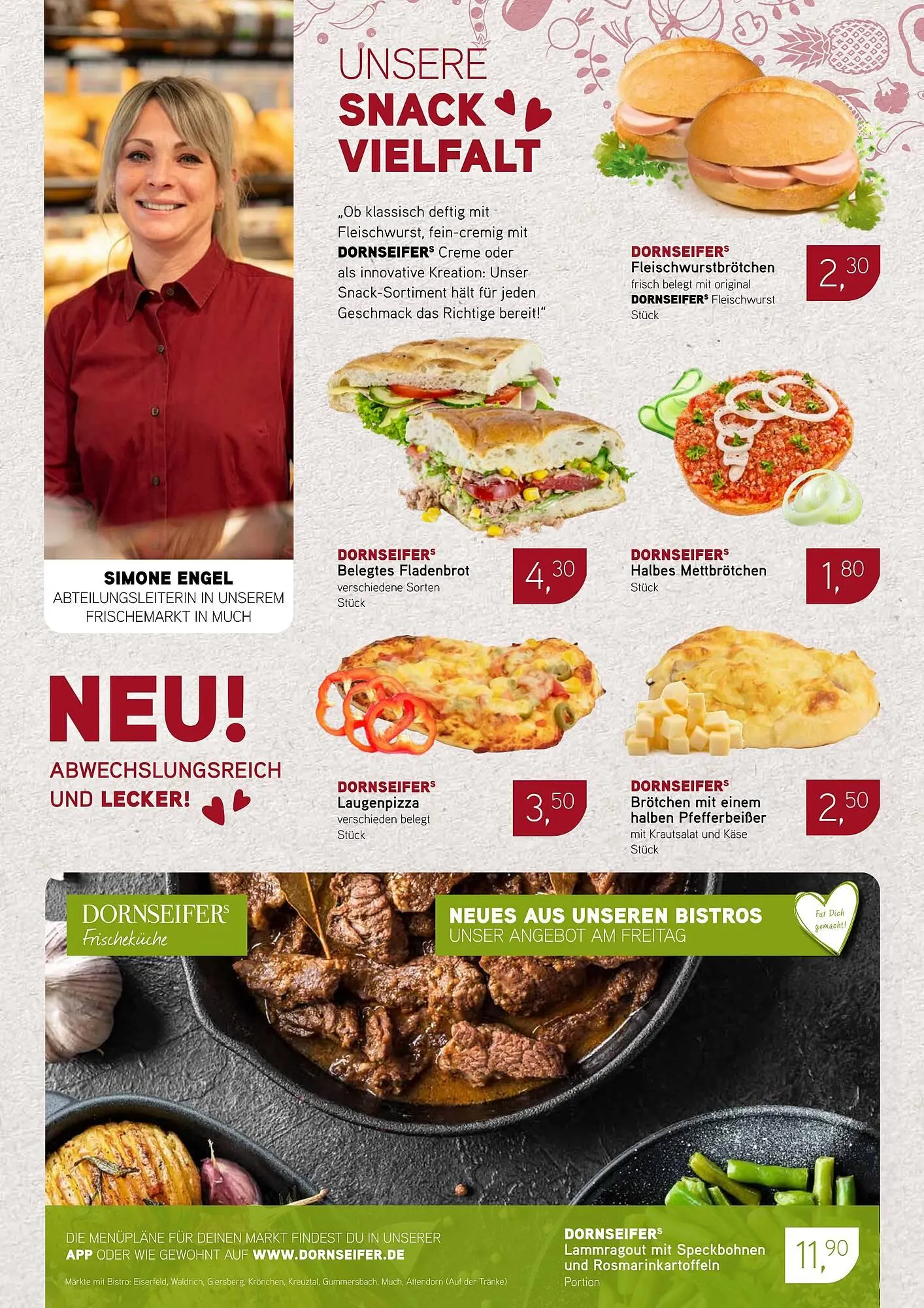 Dornseifer Prospekt von 7. April bis 11. April 2026 - Prospekt seite 6