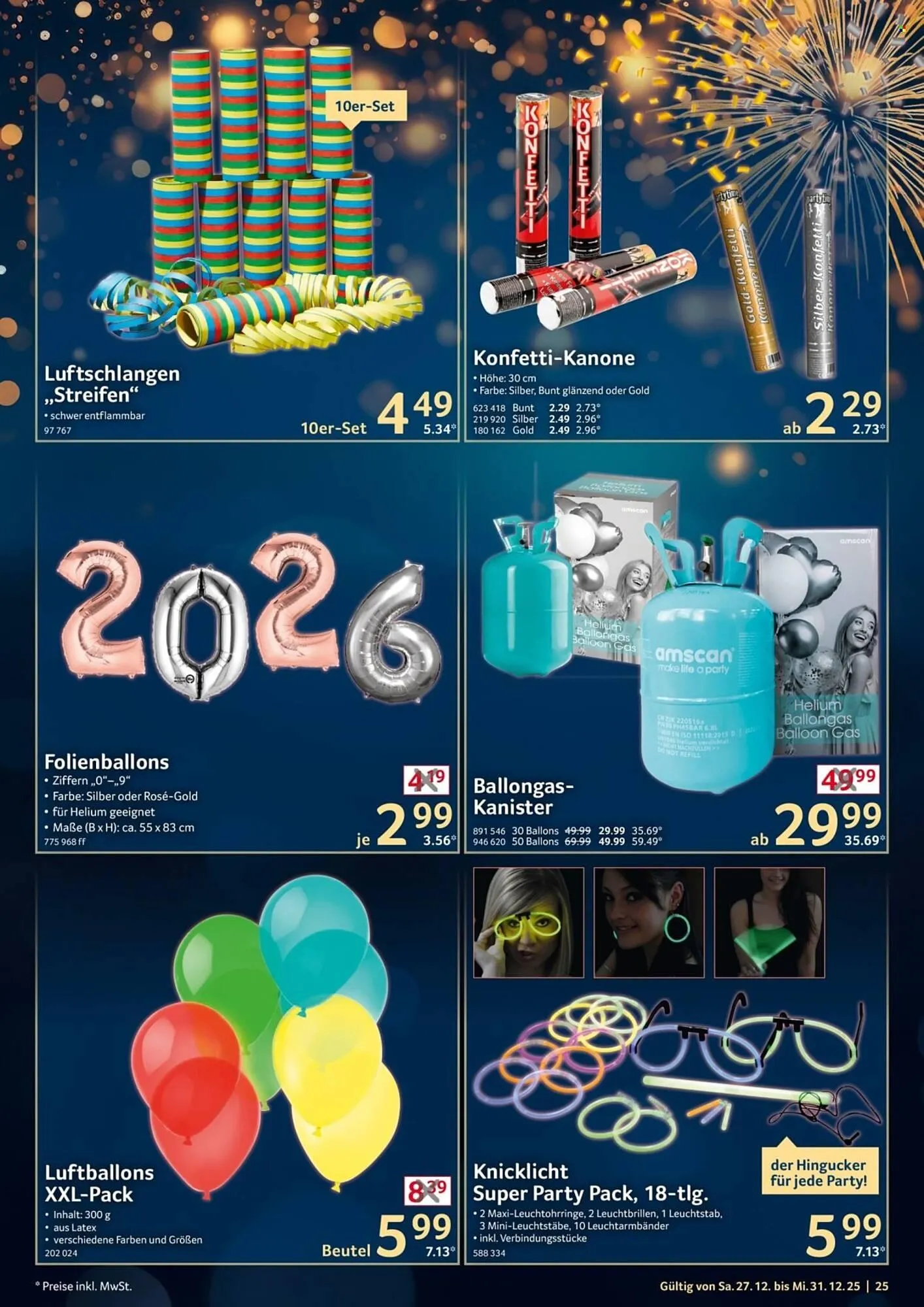 Selgros Prospekt von 27. Dezember bis 31. Dezember 2025 - Prospekt seite 25