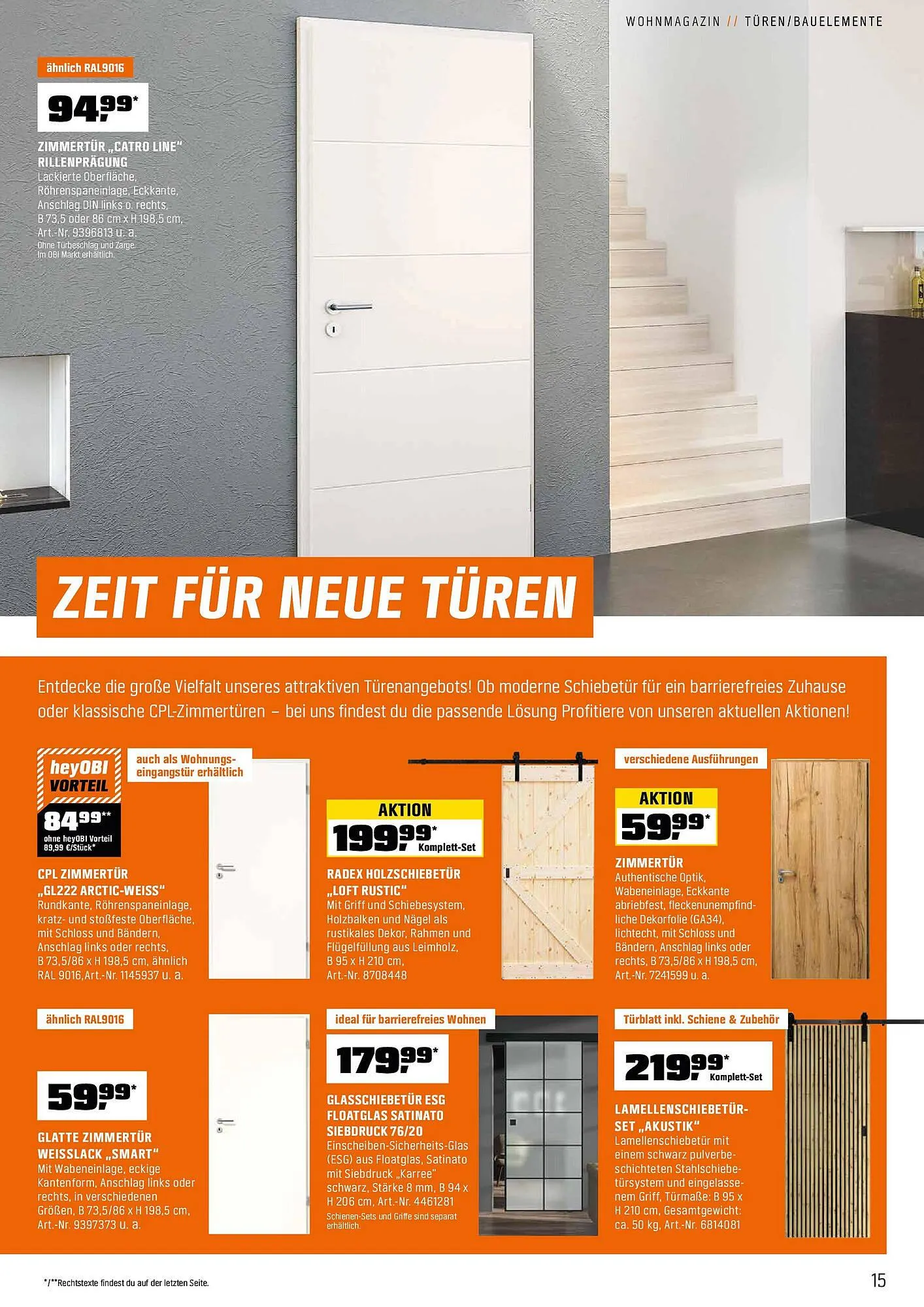 OBI Prospekt von 13. Oktober bis 1. Dezember 2025 - Prospekt seite 15