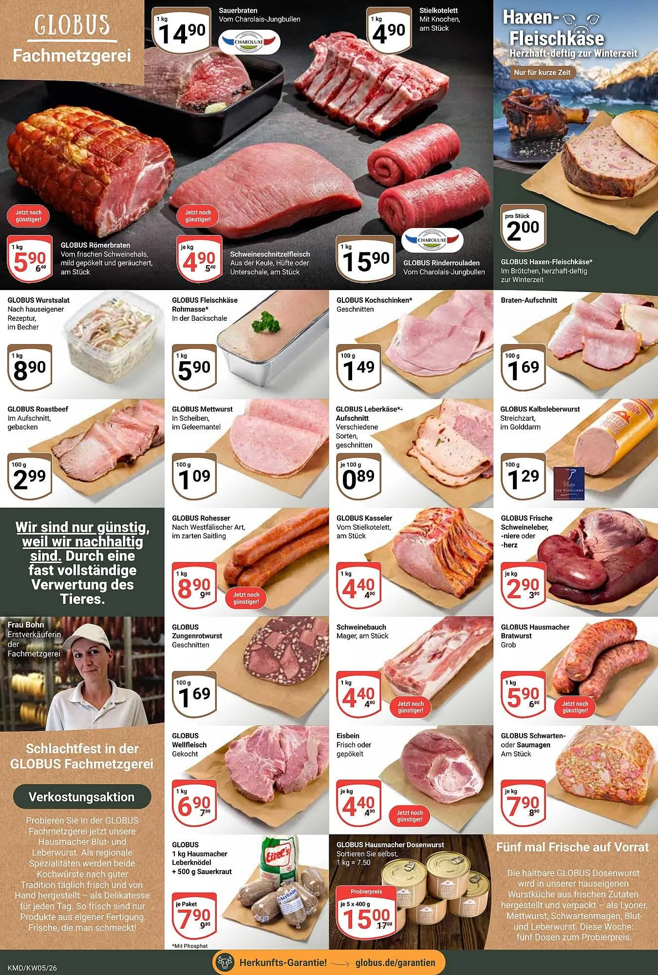 Globus Prospekt von 26. Januar bis 31. Januar 2026 - Prospekt seite 7