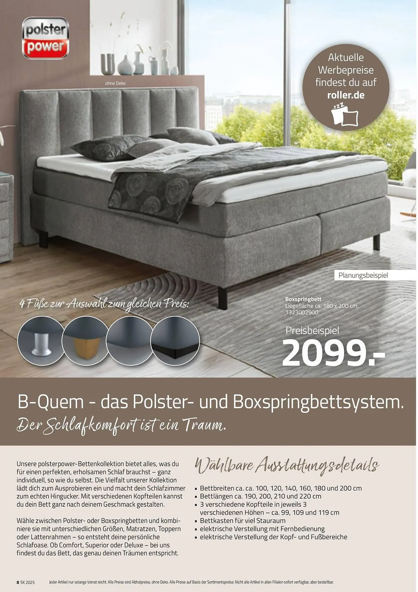 ROLLER Prospekt von 6. September bis 29. Oktober 2025 - Prospekt seite 8