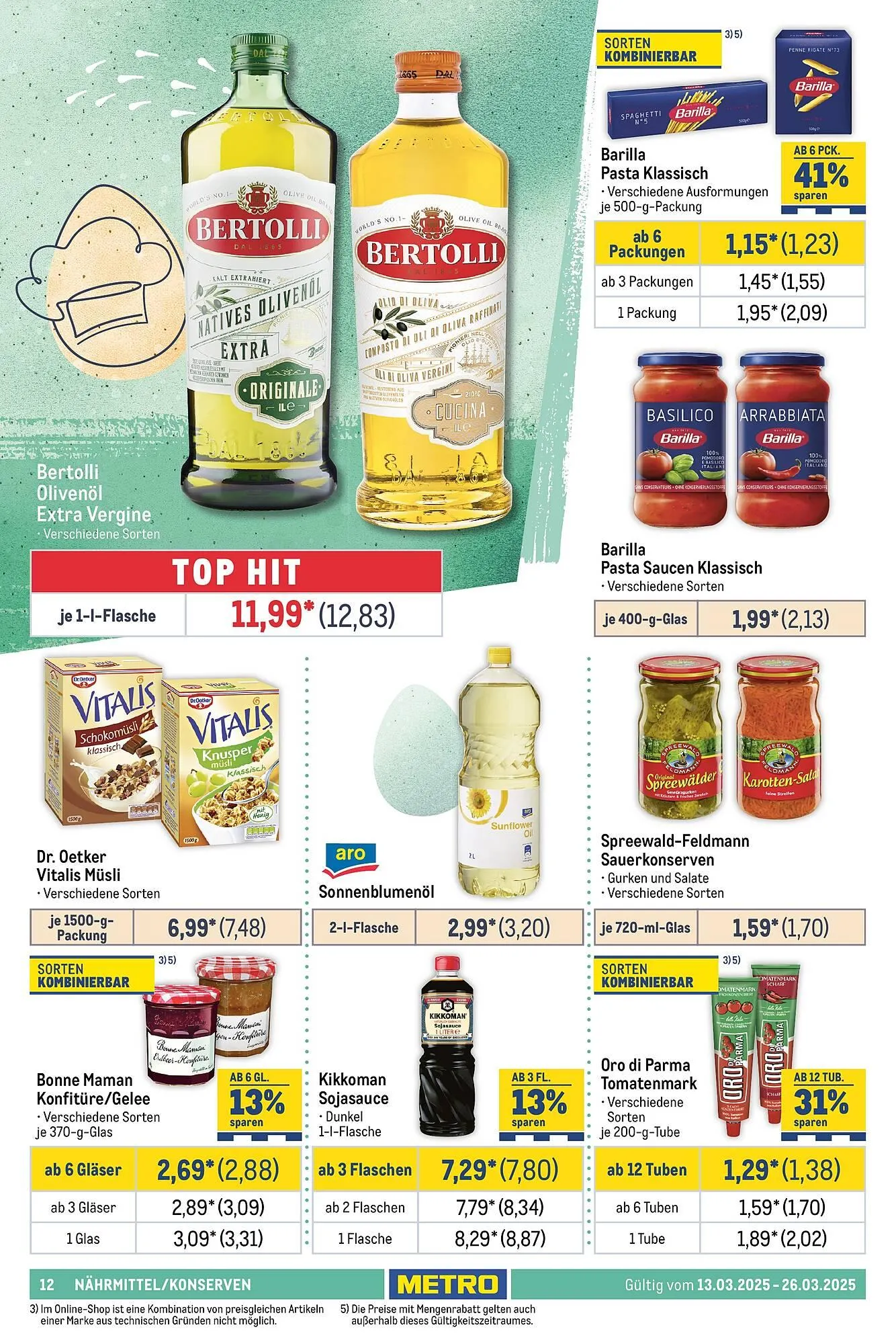 METRO Prospekt von 13. März bis 26. März 2025 - Prospekt seite 12