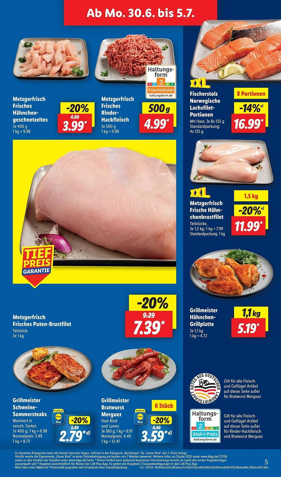 Lidl Prospekt von 30. Juni bis 6. Juli 2025 - Prospekt seite 5