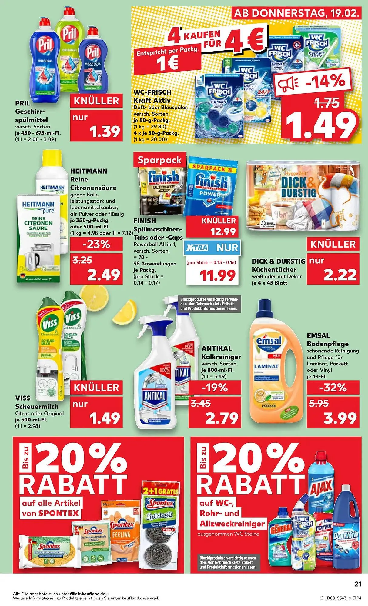 Kaufland Prospekt von 18. Februar bis 25. Februar 2026 - Prospekt seite 29