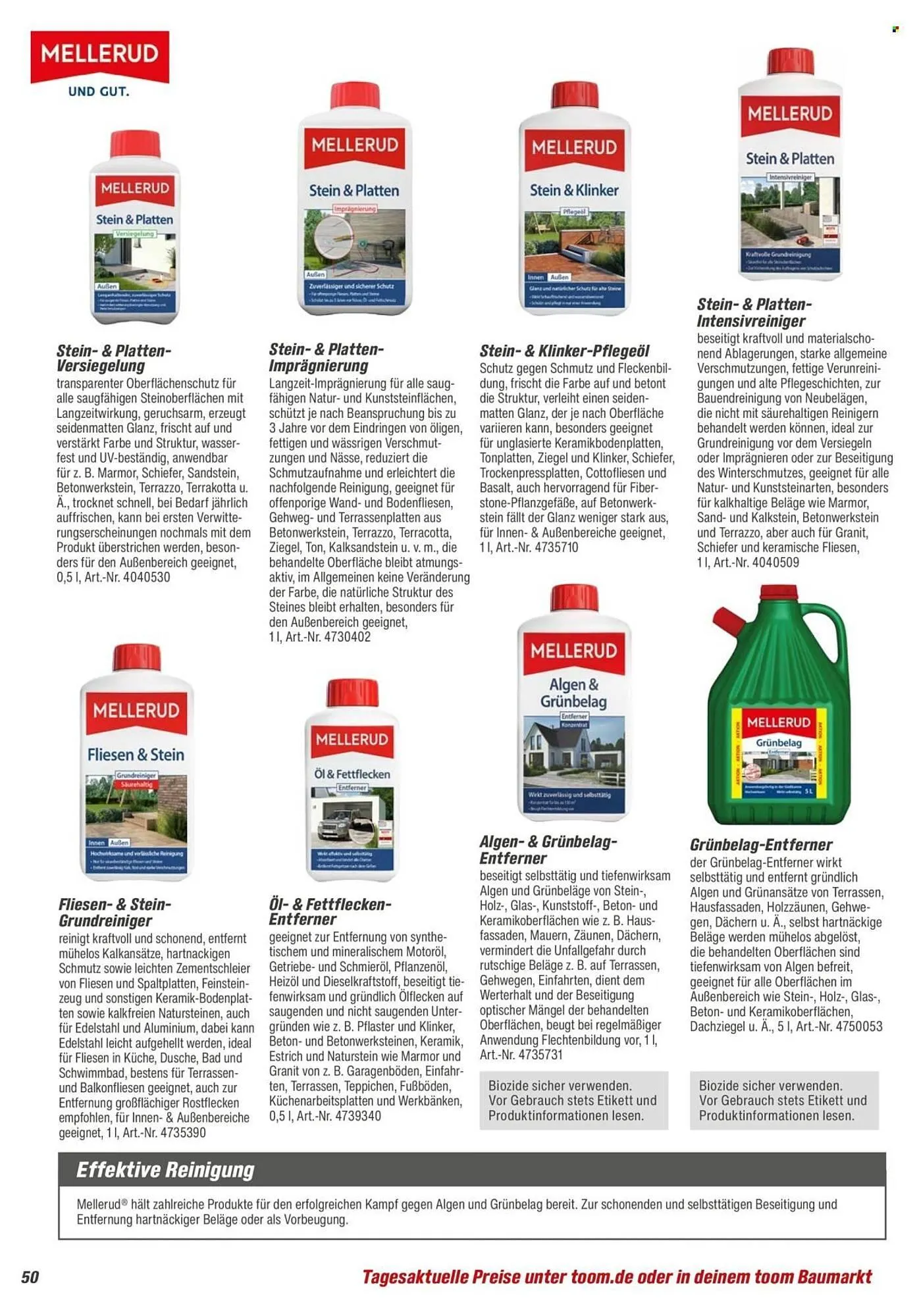 Toom Baumarkt Prospekt von 14. Februar bis 30. April 2026 - Prospekt seite 50