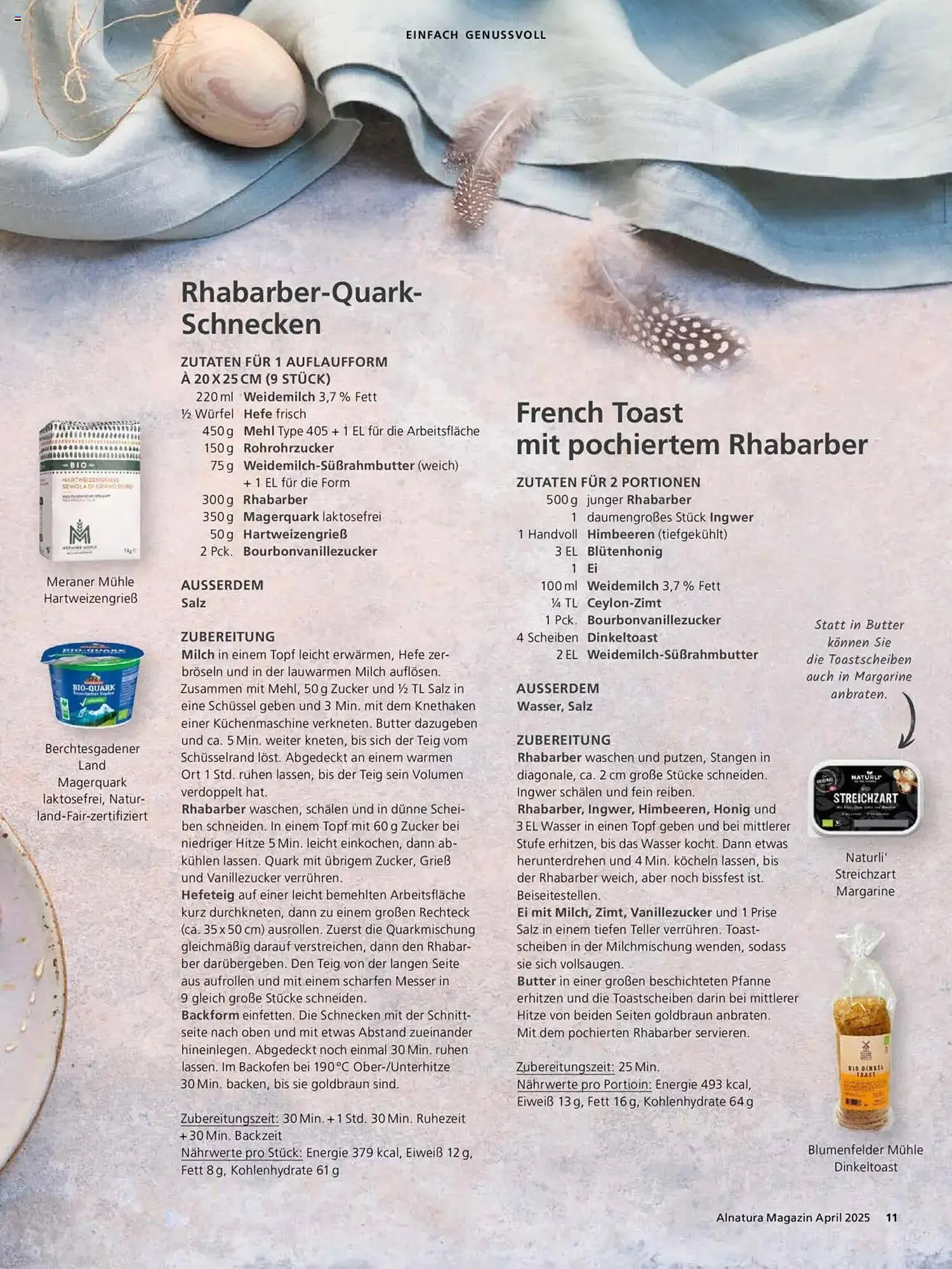 Alnatura Prospekt von 1. April bis 30. April 2025 - Prospekt seite 11