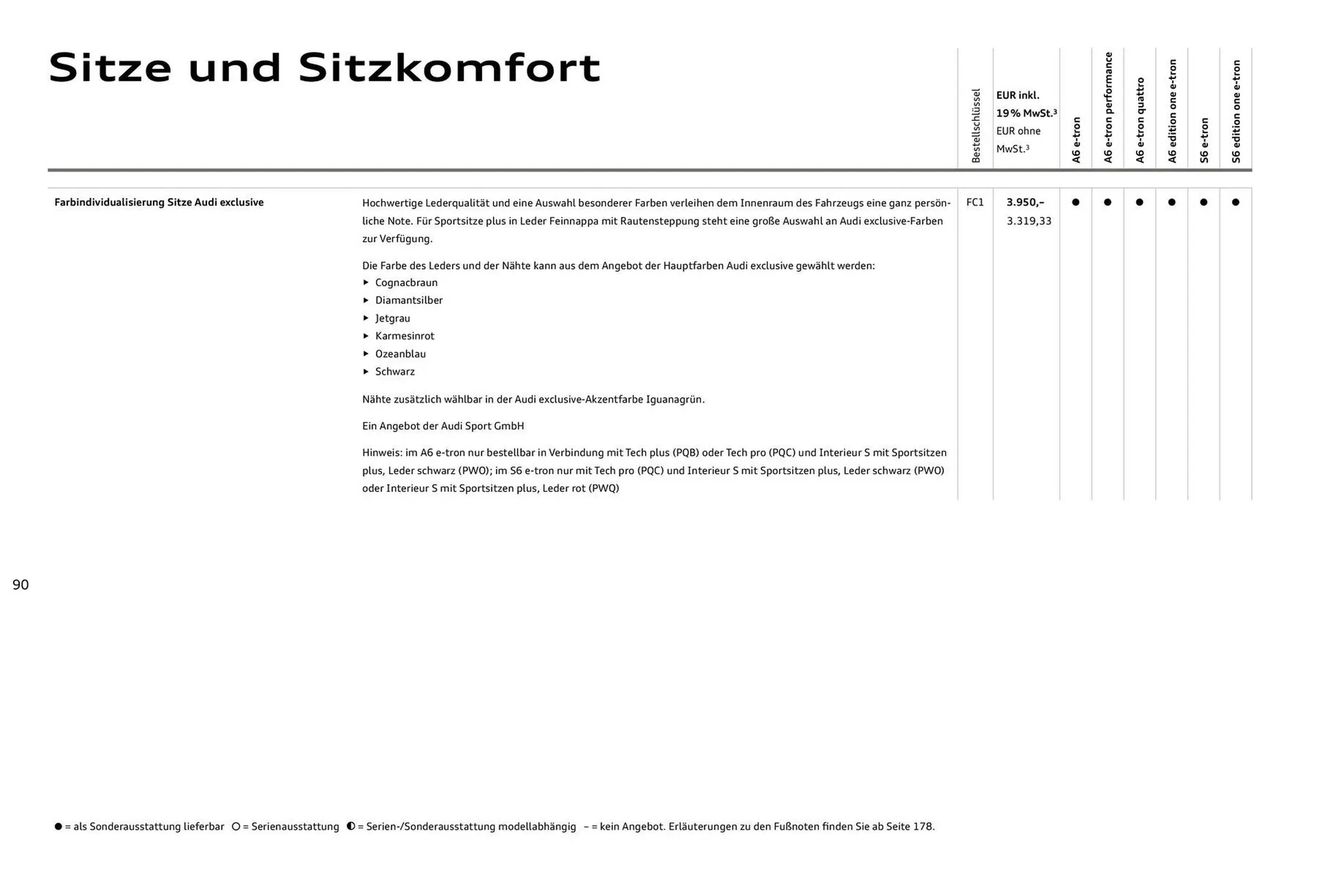 Audi Prospekt von 11. August bis 11. August 2026 - Prospekt seite 90