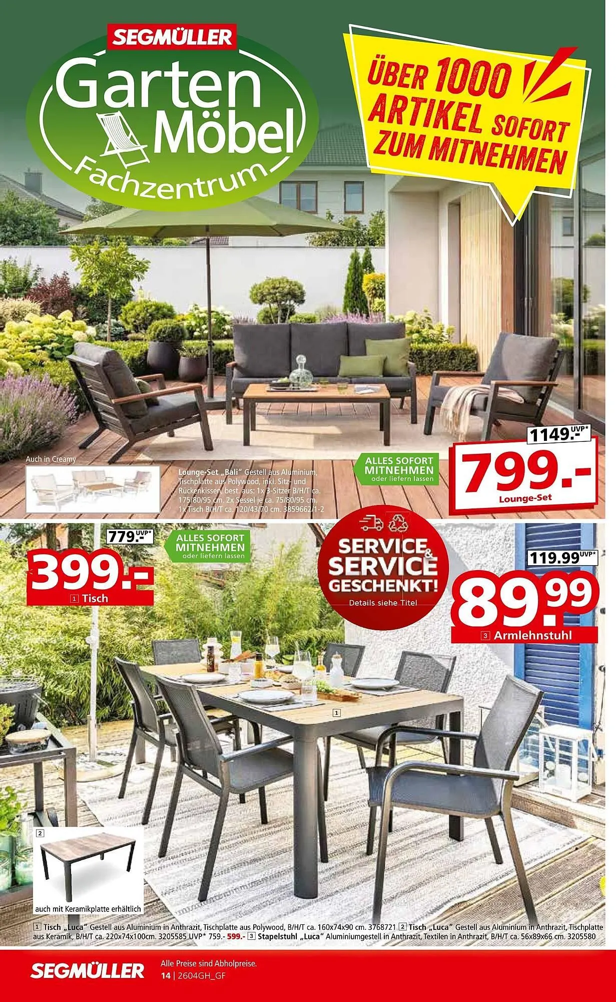 Segmüller Prospekt von 4. April bis 25. April 2026 - Prospekt seite 28