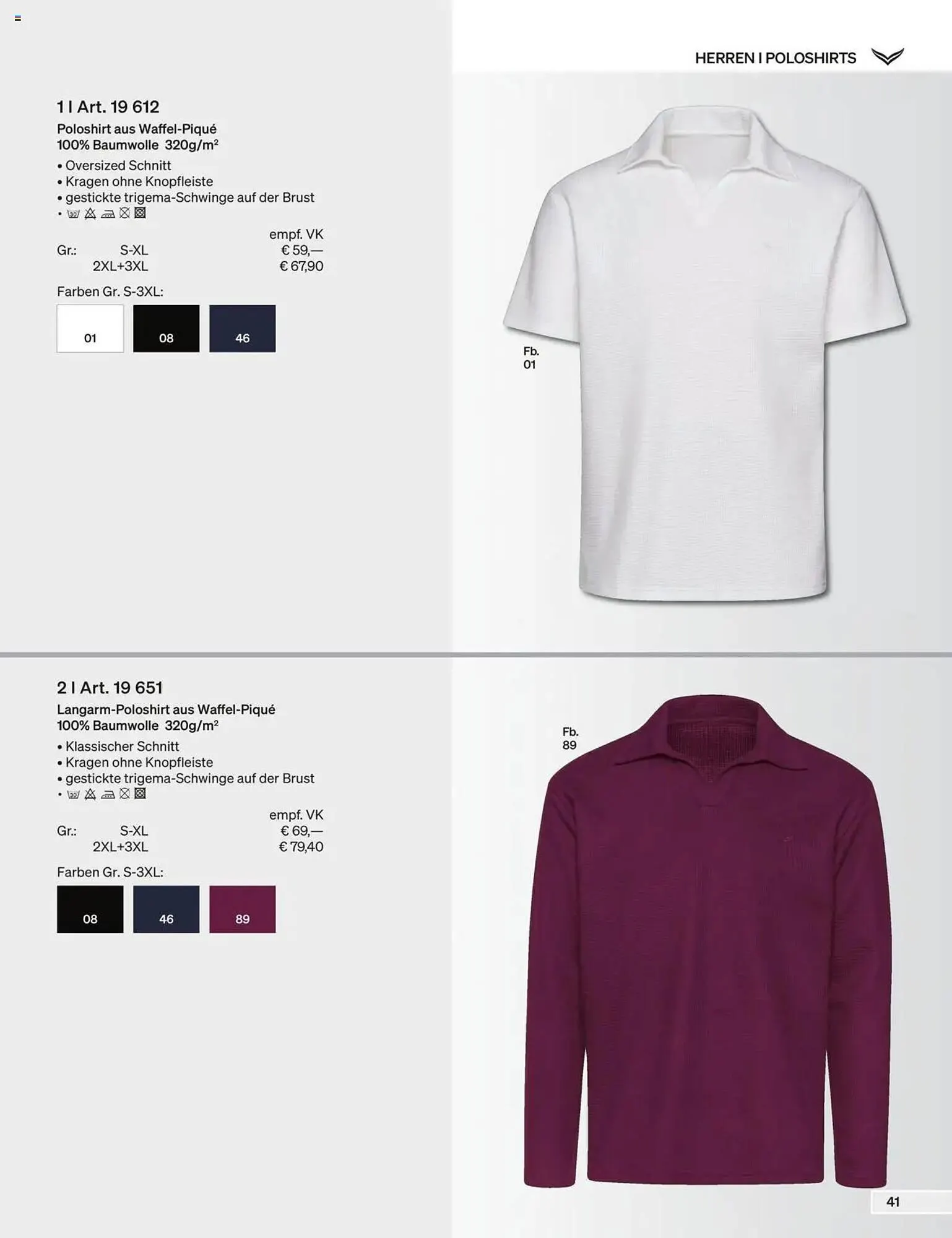 Trigema Prospekt von 1. September bis 28. Februar 2026 - Prospekt seite 42