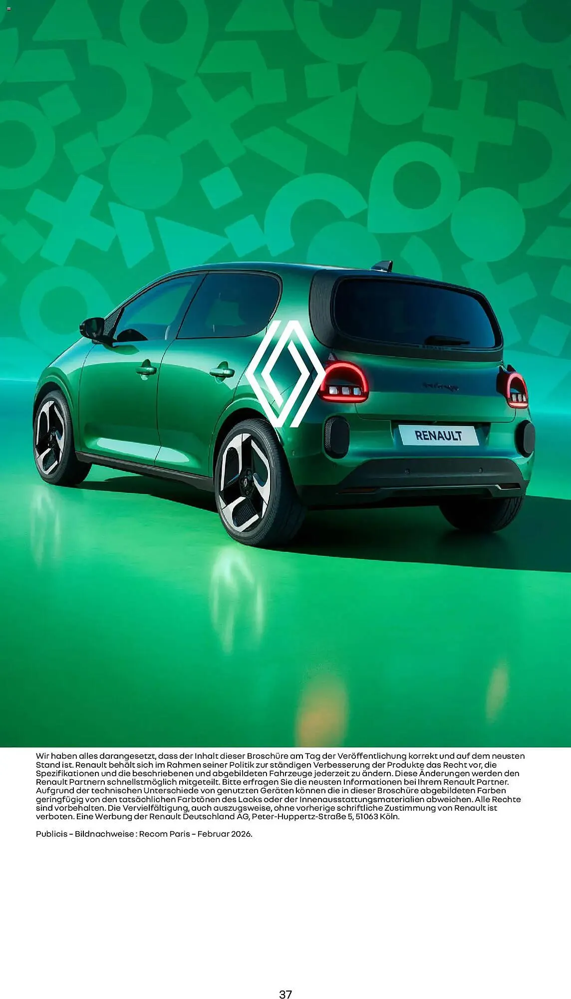 Renault Prospekt von 24. Februar bis 23. Februar 2027 - Prospekt seite 37