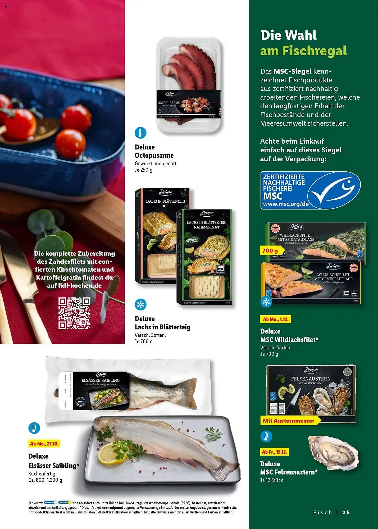 Lidl Prospekt von 31. Oktober bis 27. Dezember 2025 - Prospekt seite 25