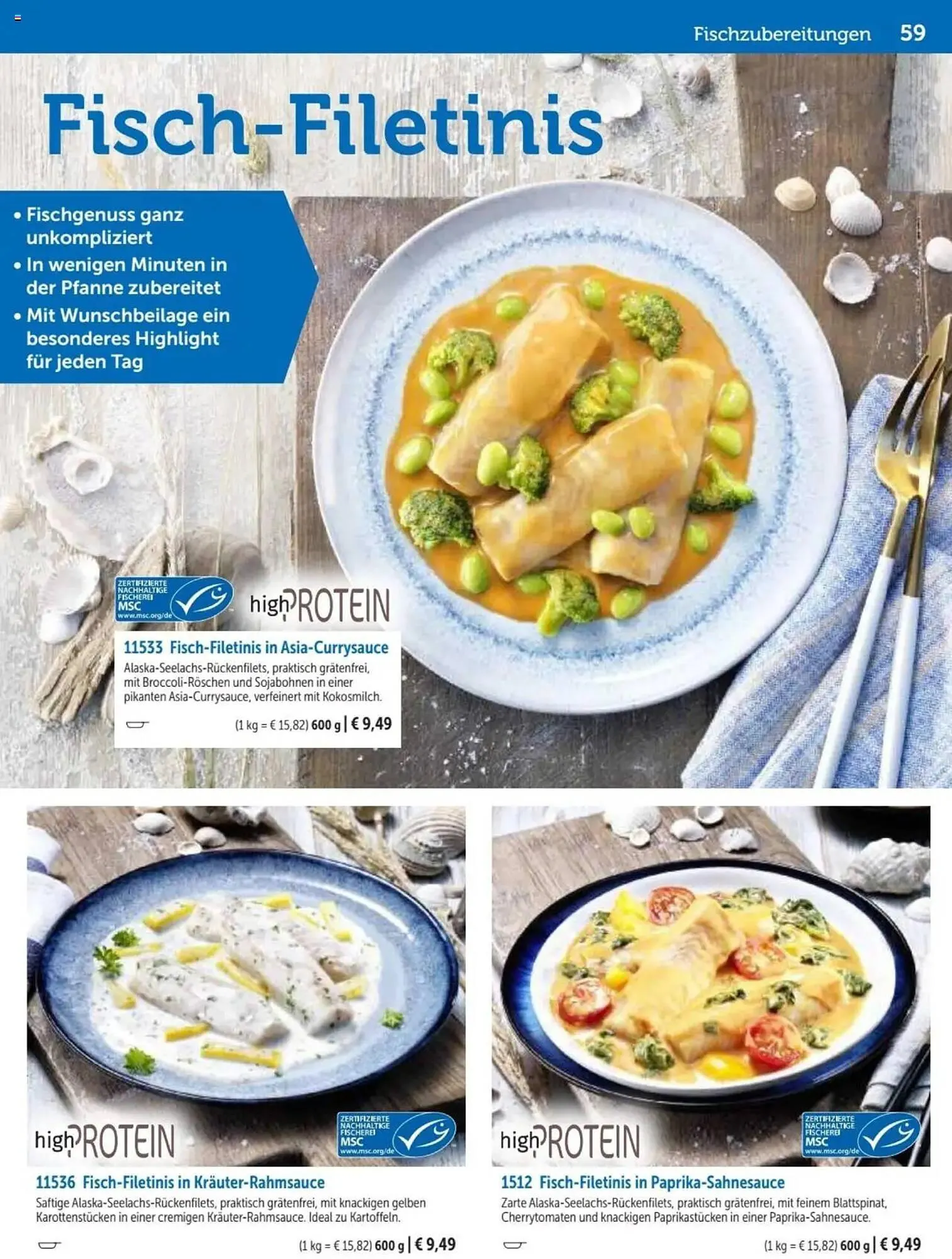 Bofrost Prospekt von 2. März bis 6. September 2025 - Prospekt seite 59