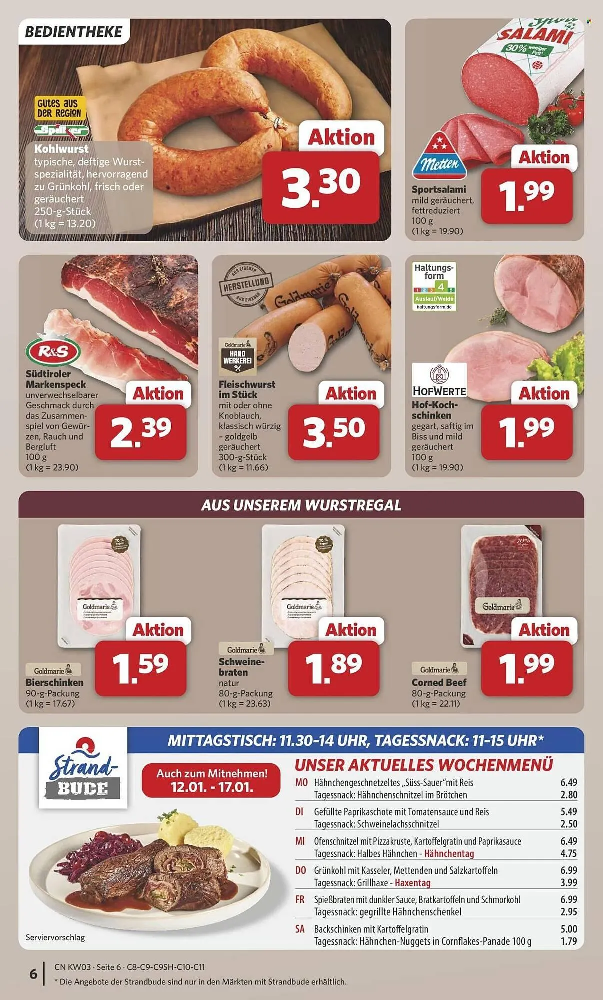 Combi Prospekt von 12. Januar bis 17. Januar 2026 - Prospekt seite 6