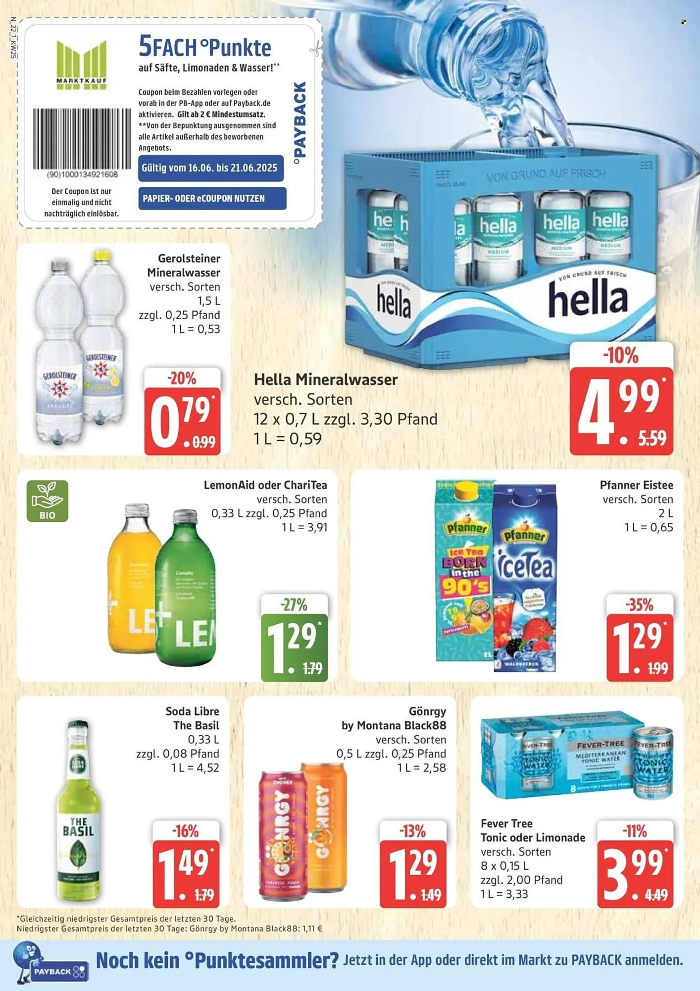 Marktkauf Prospekt von 16. Juni bis 21. Juni 2025 - Prospekt seite 22