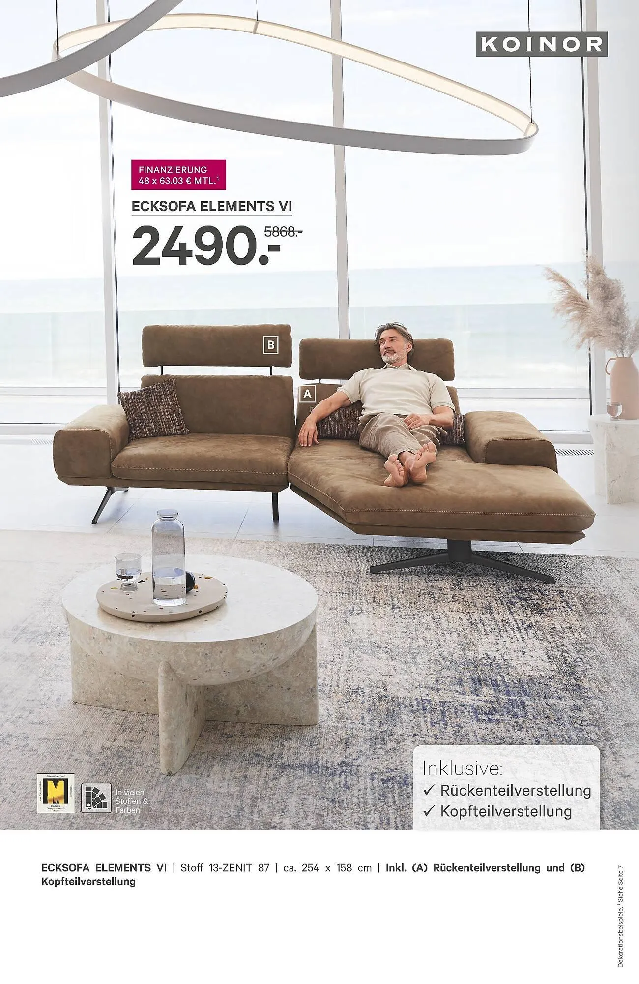 Kabs Polsterwelt Prospekt von 23. Mai bis 26. Juni 2025 - Prospekt seite 18