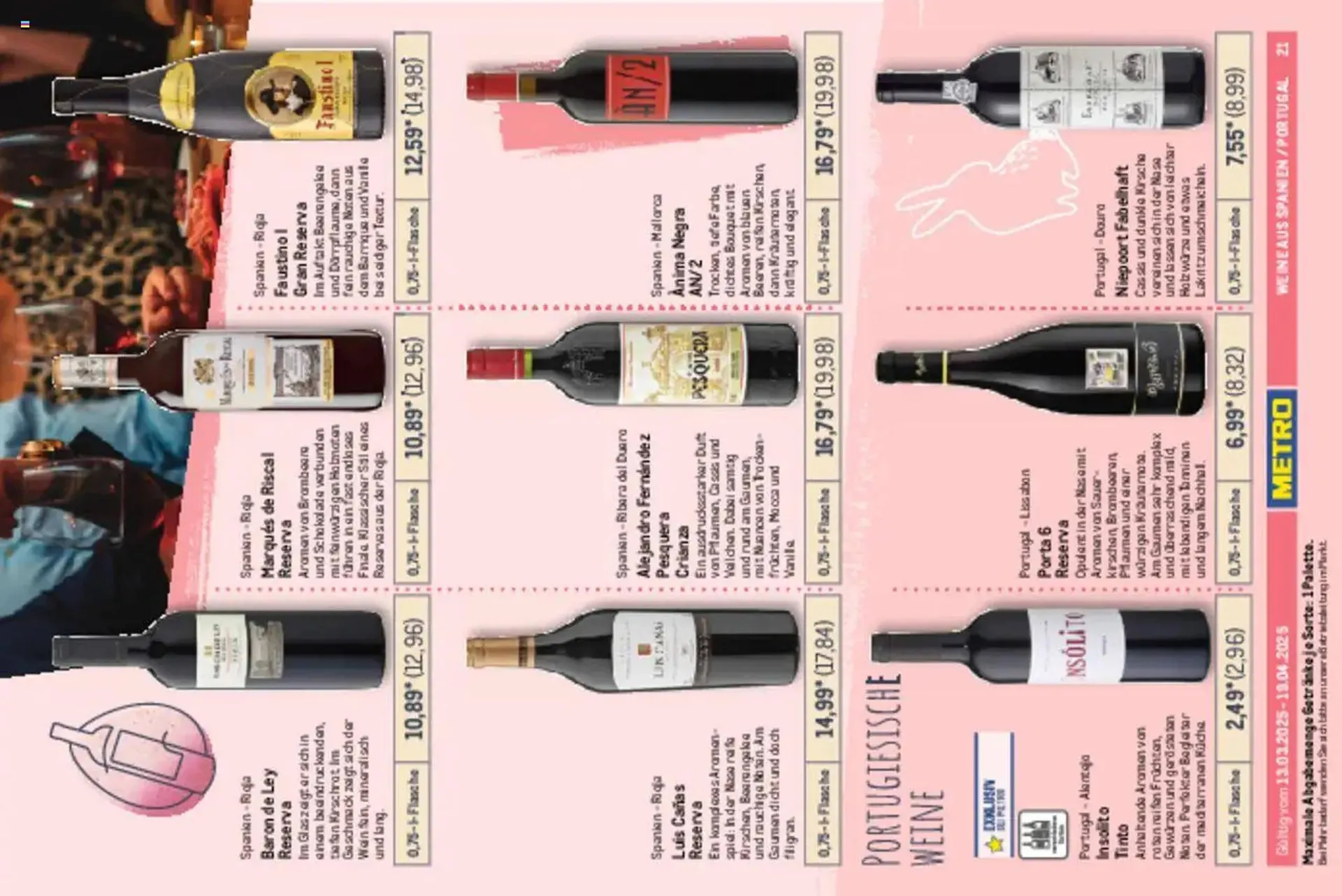 METRO Prospekt von 13. März bis 19. April 2025 - Prospekt seite 21