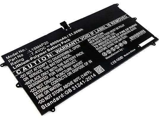 AGI Akku kompatibel mit Lenovo Yoga 900S-12ISK Li-Pol Tablet / E-book Akku, Li-Pol, 7.4 Volt, 6900 mAh