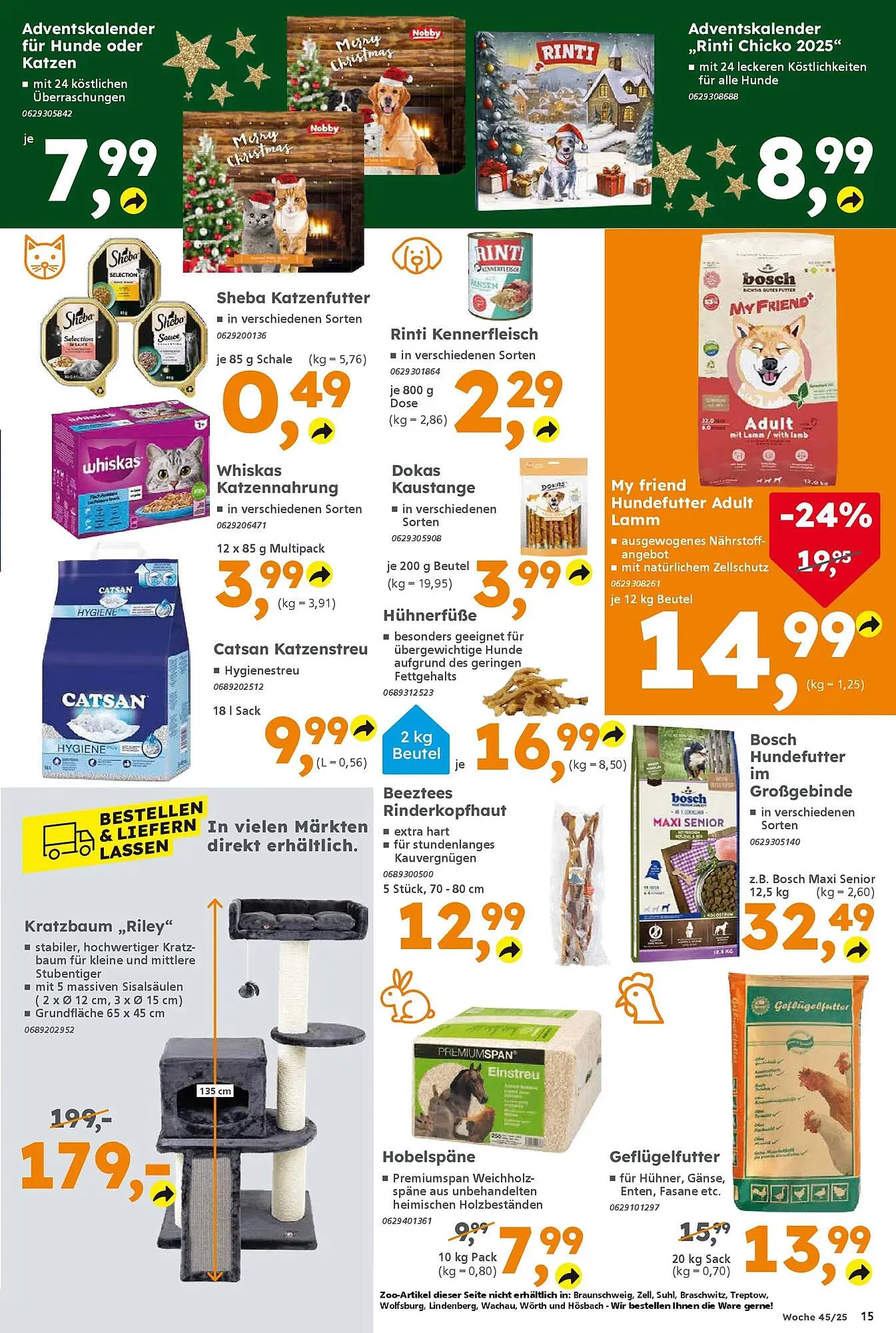 Globus Baumarkt Prospekt von 2. November bis 8. November 2025 - Prospekt seite 15