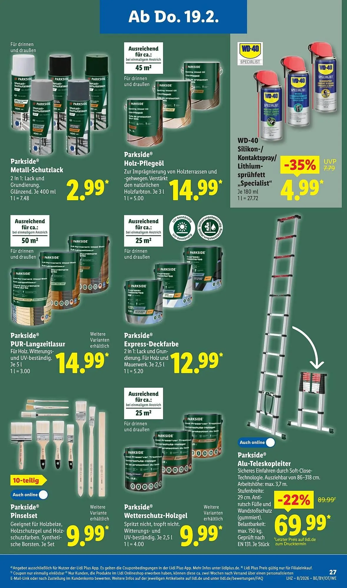 Lidl Prospekt von 16. Februar bis 22. Februar 2026 - Prospekt seite 47