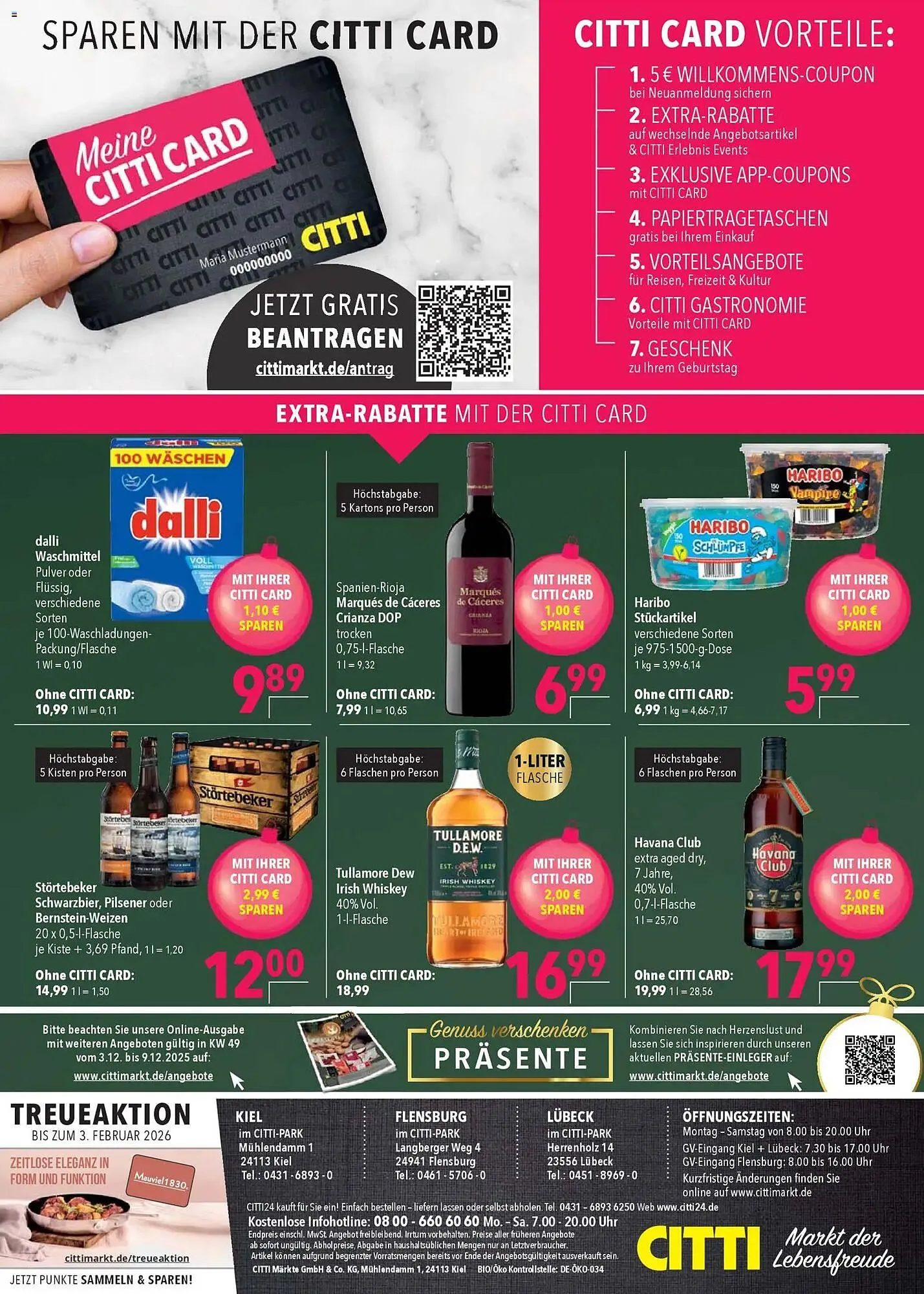 CITTI Markt Prospekt von 3. Dezember bis 9. Dezember 2025 - Prospekt seite 40