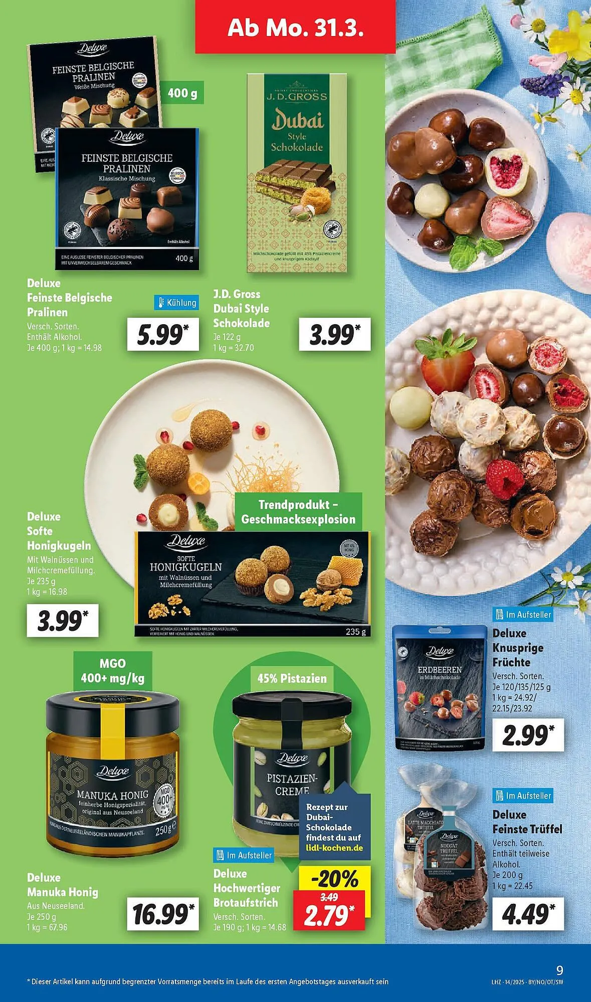 Lidl Prospekt von 31. März bis 5. April 2025 - Prospekt seite 9