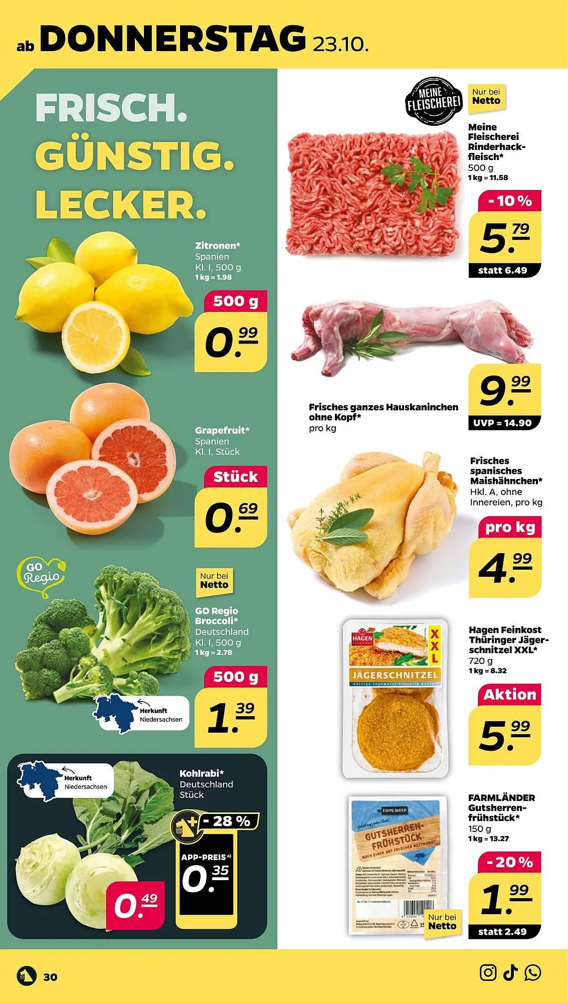 NETTO Prospekt von 20. Oktober bis 25. Oktober 2025 - Prospekt seite 32