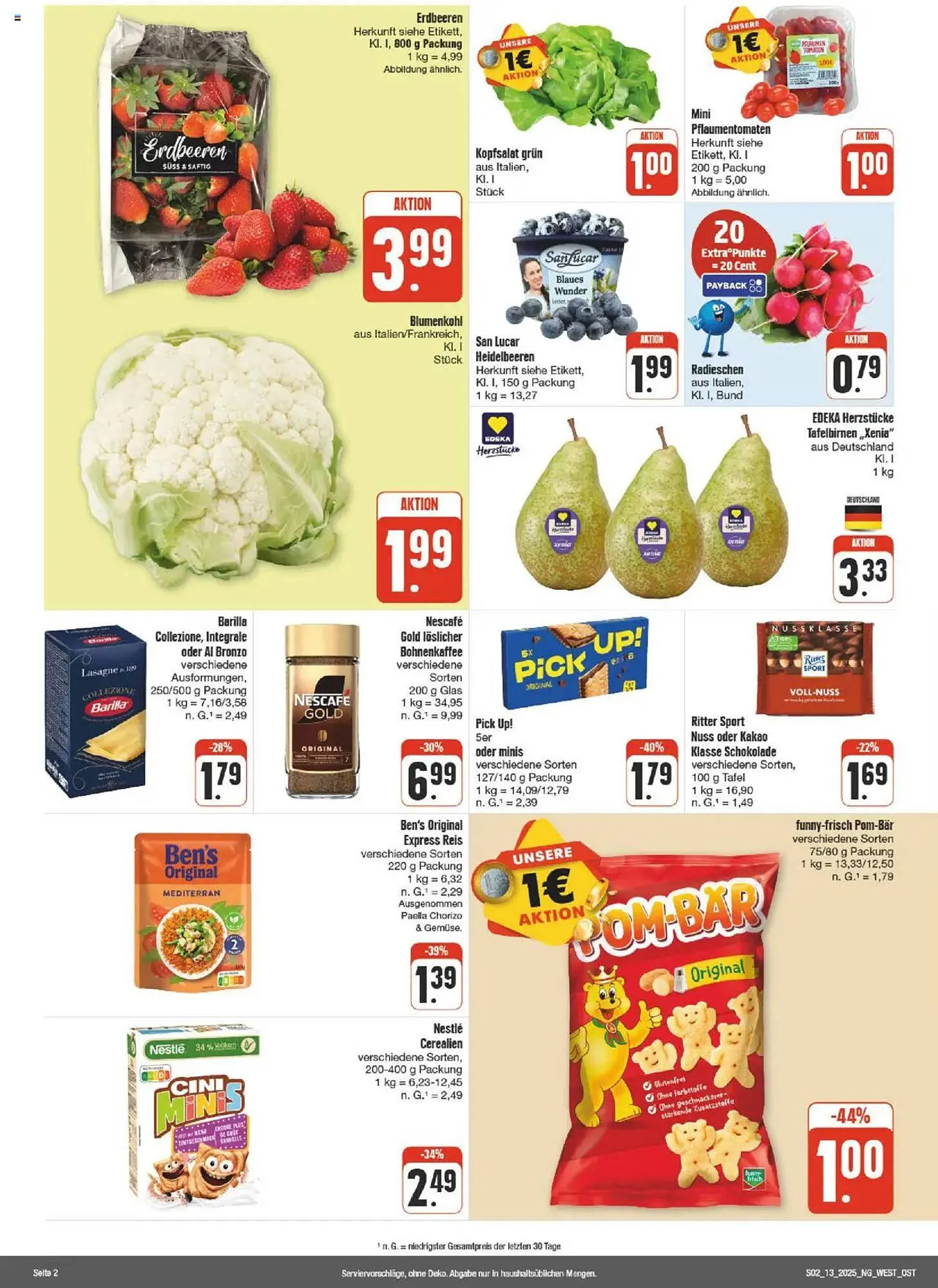 nah & gut Prospekt von 24. März bis 29. März 2025 - Prospekt seite 2