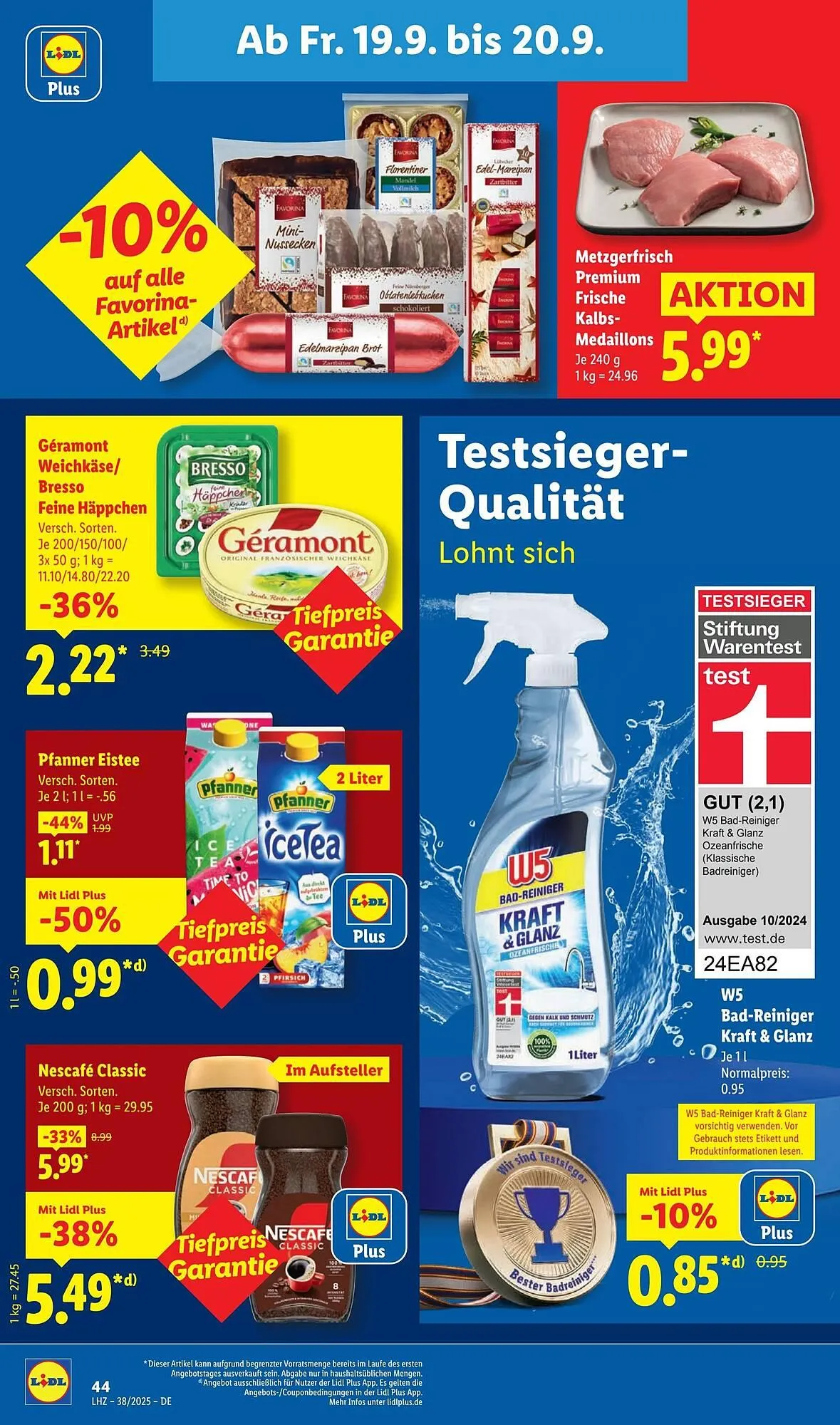 Lidl Prospekt von 15. September bis 21. September 2025 - Prospekt seite 66