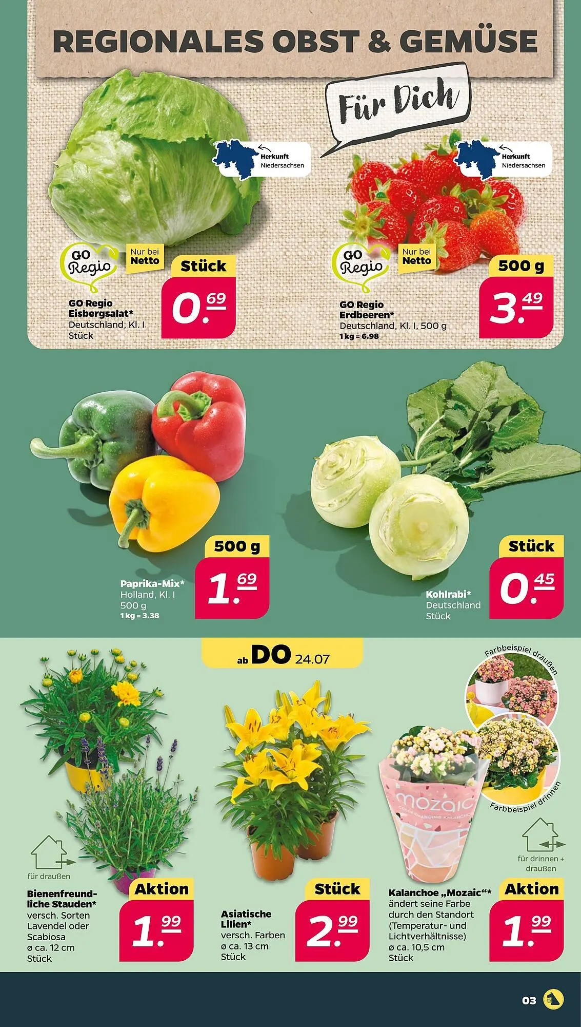 NETTO Prospekt von 21. Juli bis 26. Juli 2025 - Prospekt seite 3