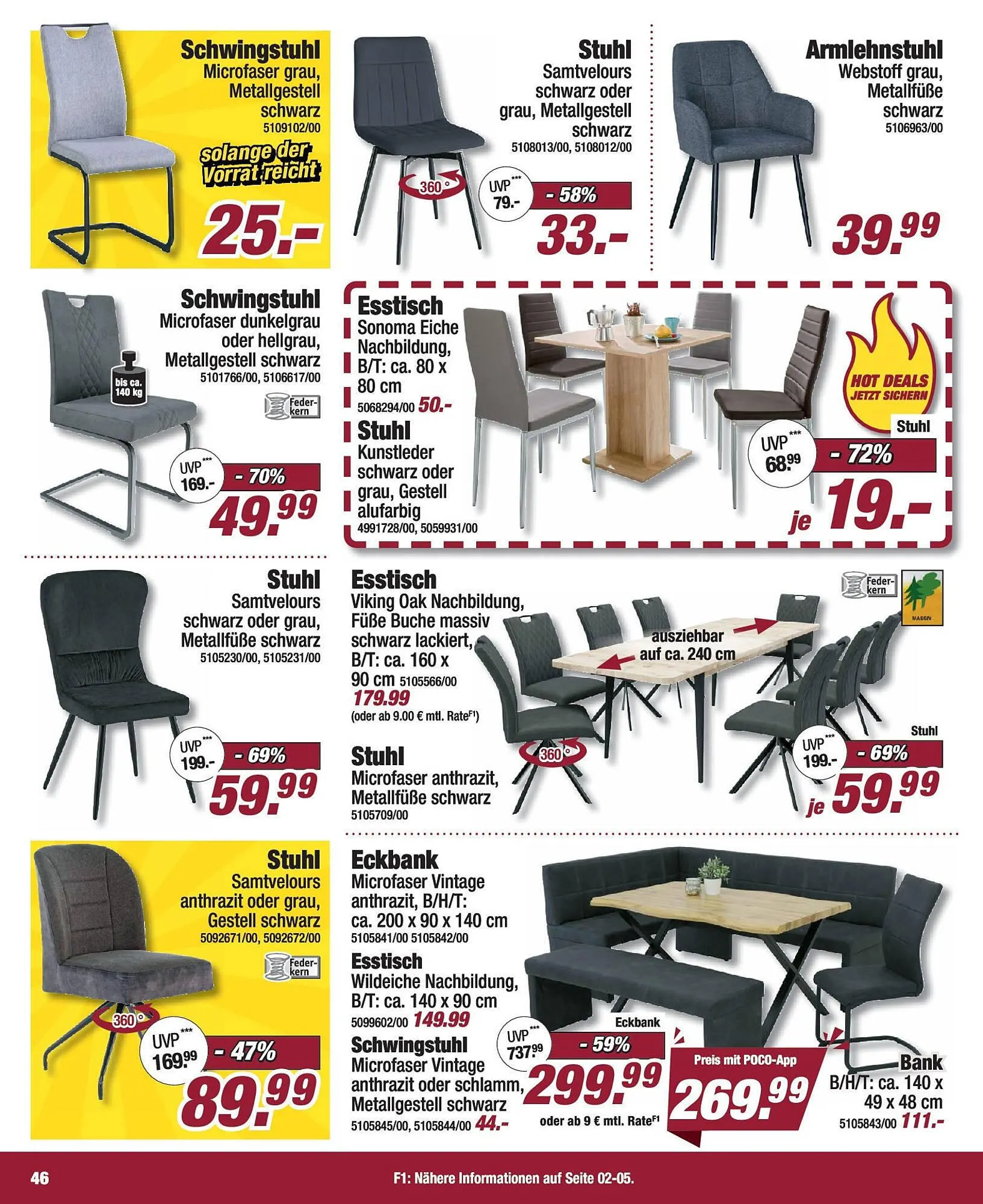 Poco Prospekt von 27. Juni bis 4. Juli 2025 - Prospekt seite 46