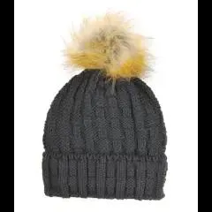 Mütze mit Zopfmuster Janina, gefüttert