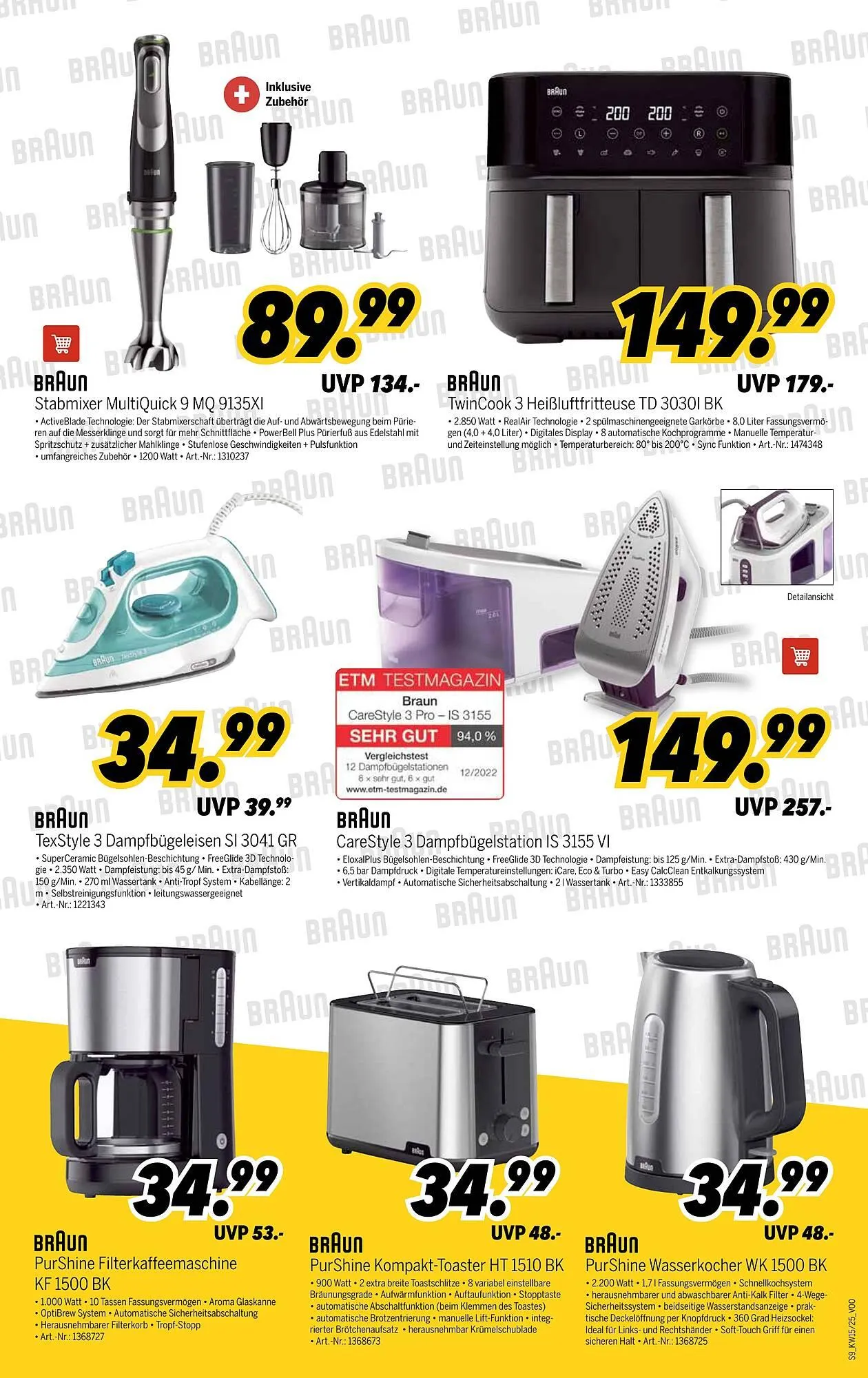 MEDIMAX Prospekt von 5. April bis 11. April 2025 - Prospekt seite 9